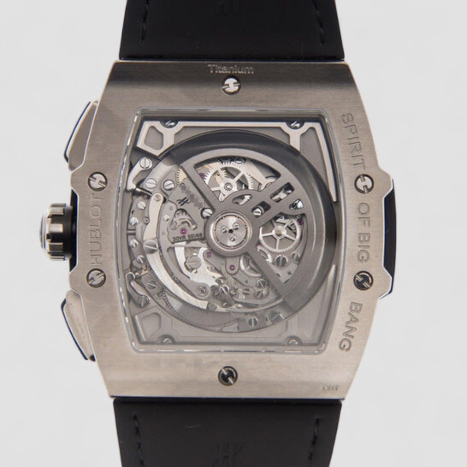 Spirit of Big Bang Chronograph Skeleton Dial Men's Watch