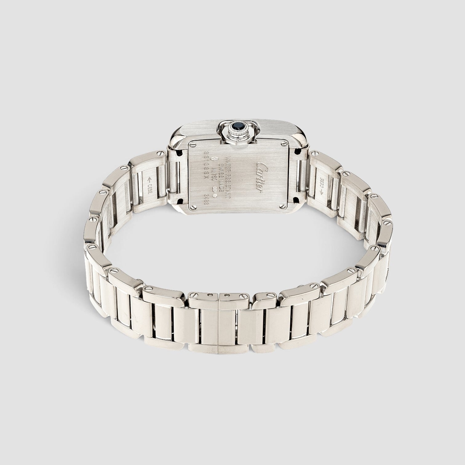 Tank Anglaise 18K White Gold 23 × 30mm