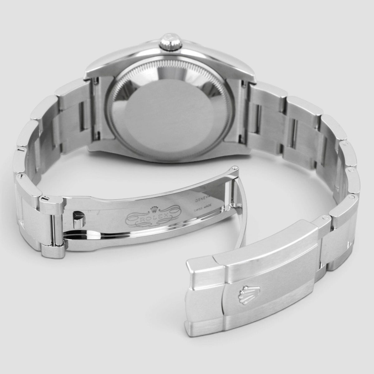 Oyster Perpetual Date 34 Black Index Dial