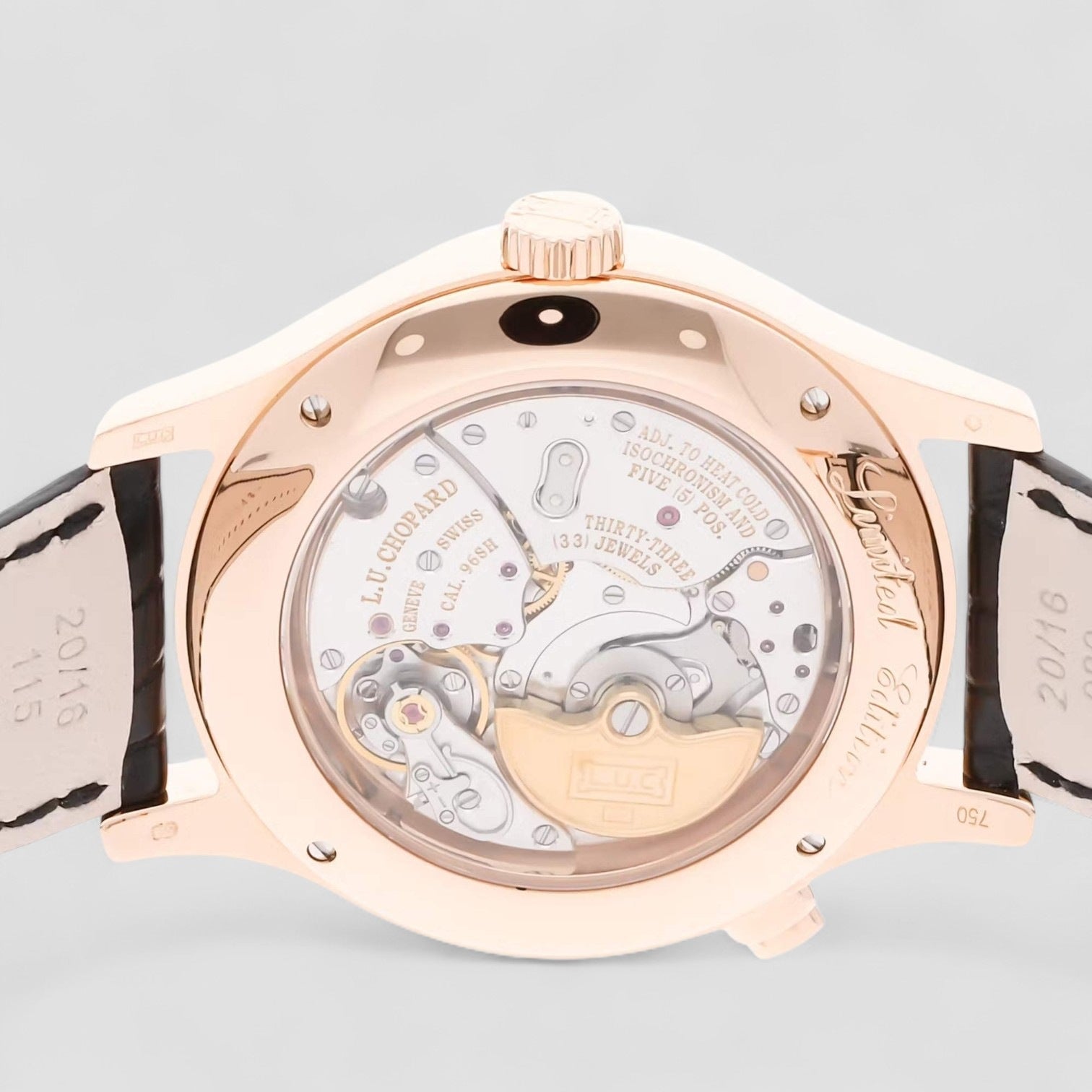 18k Rose Gold L.U.C Men's Watch