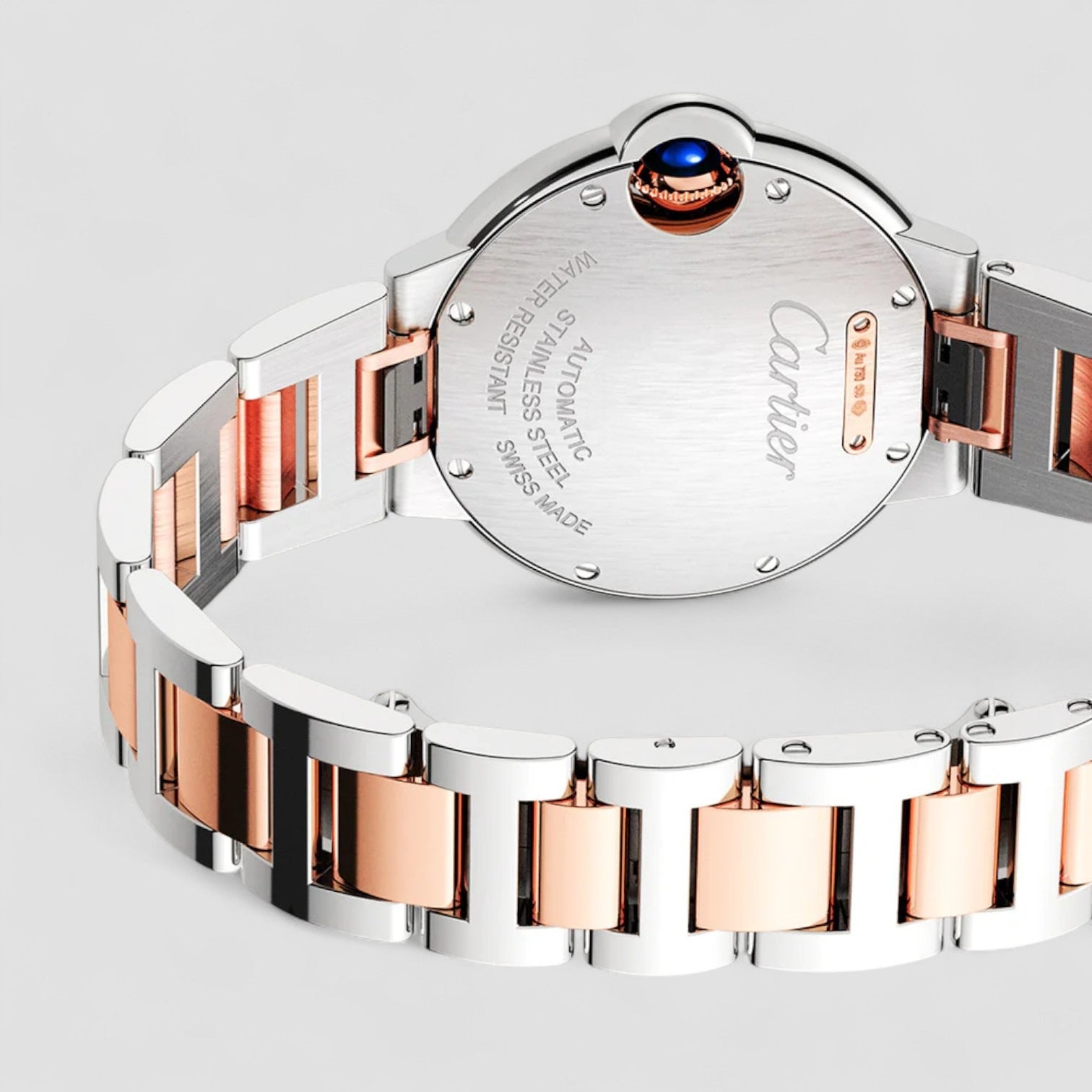 Ballon Bleu De Cartier Watch Rose Gold 33mm
