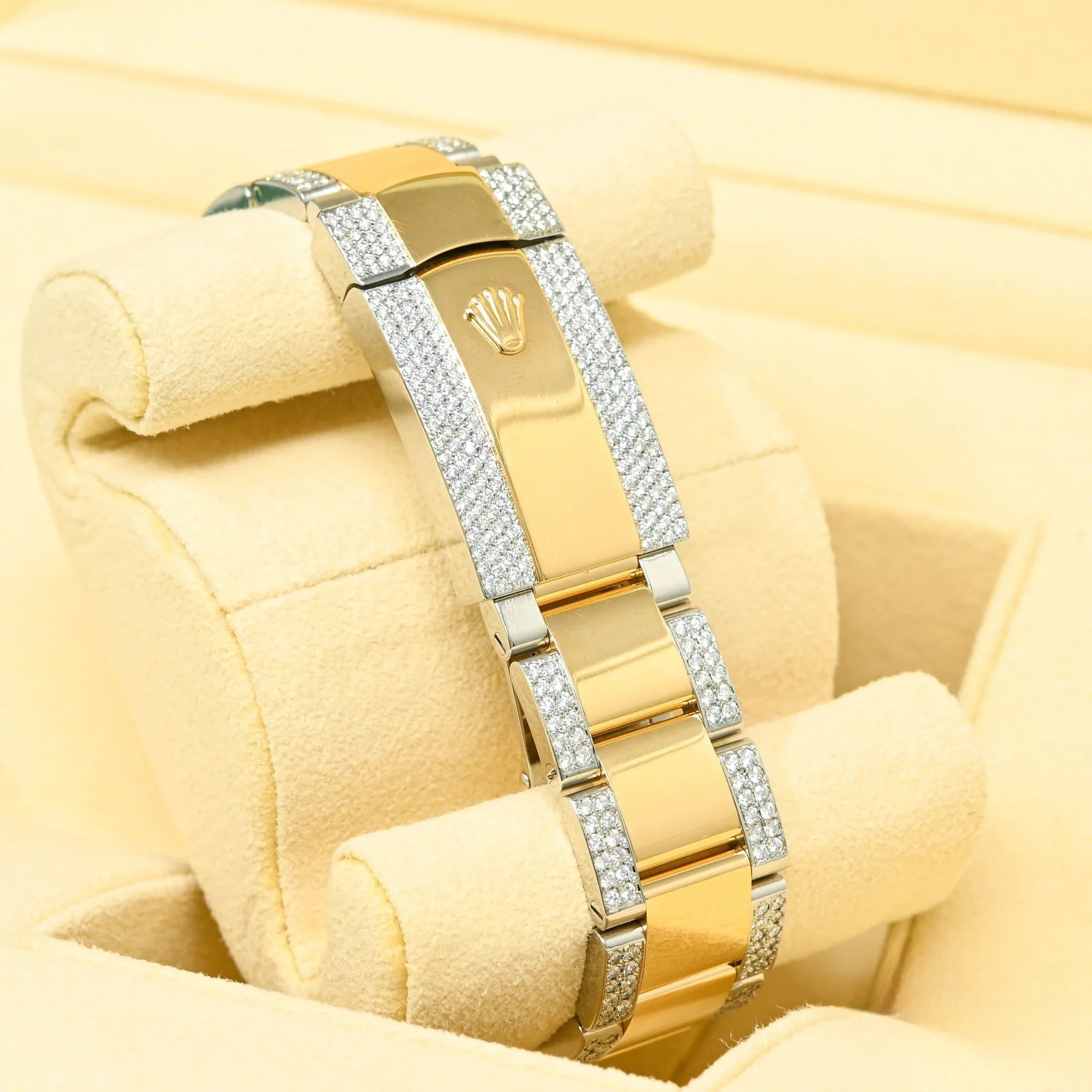 DATEJUST 41MM - WIMBLEDON FLUTED ICED out