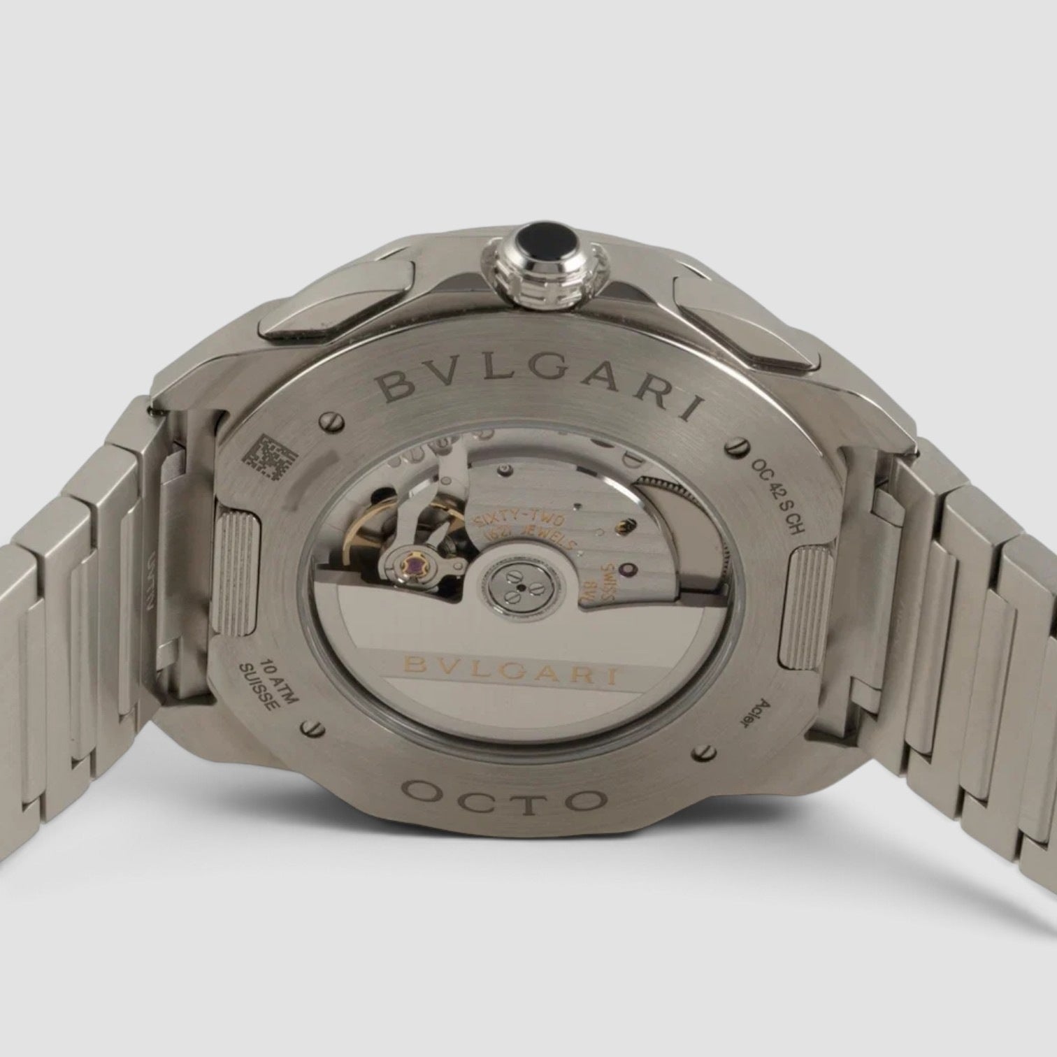 Octo Roma Chronograph 42mm Blue Dial