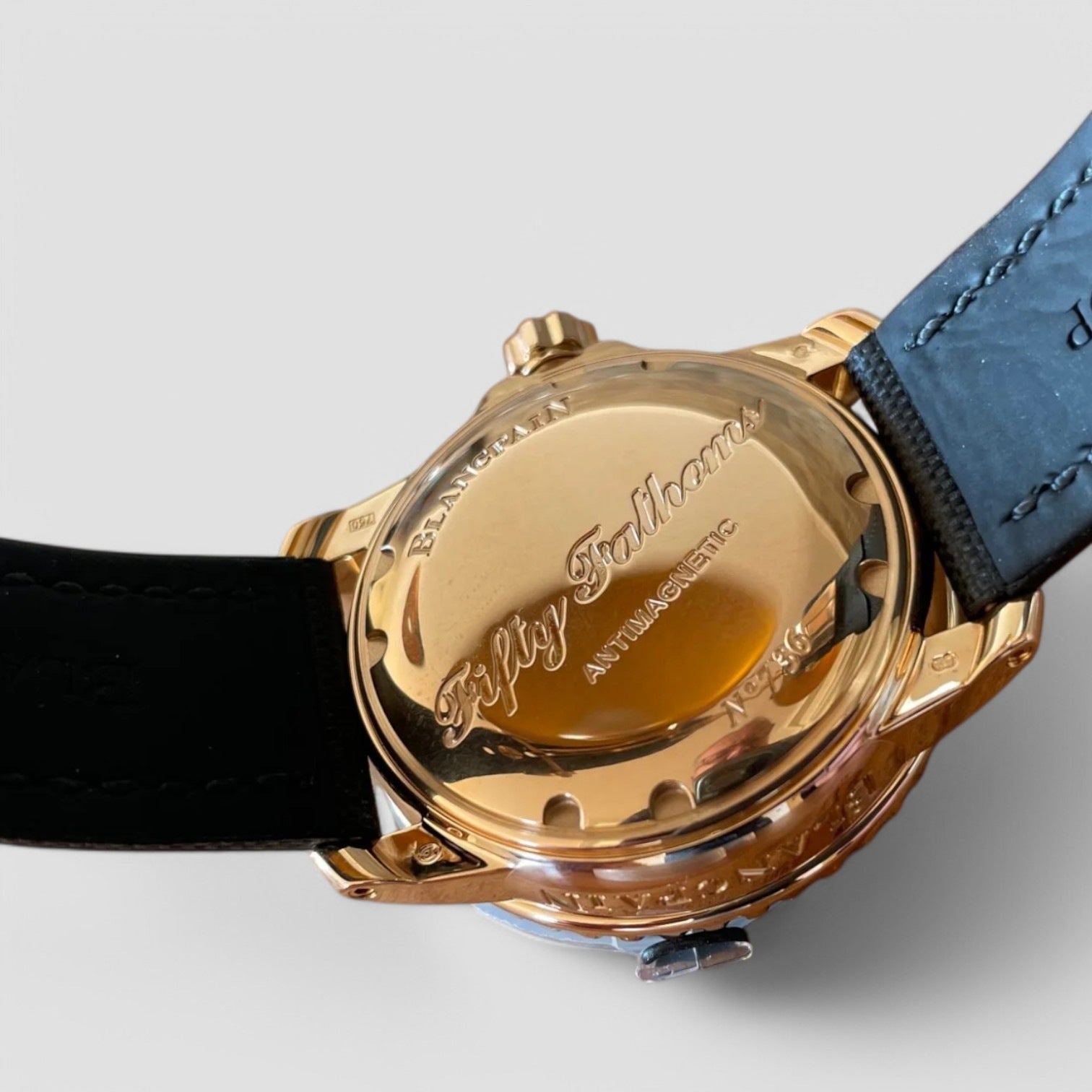 Fifty Fathoms 18K Rose Gold / Kevlar