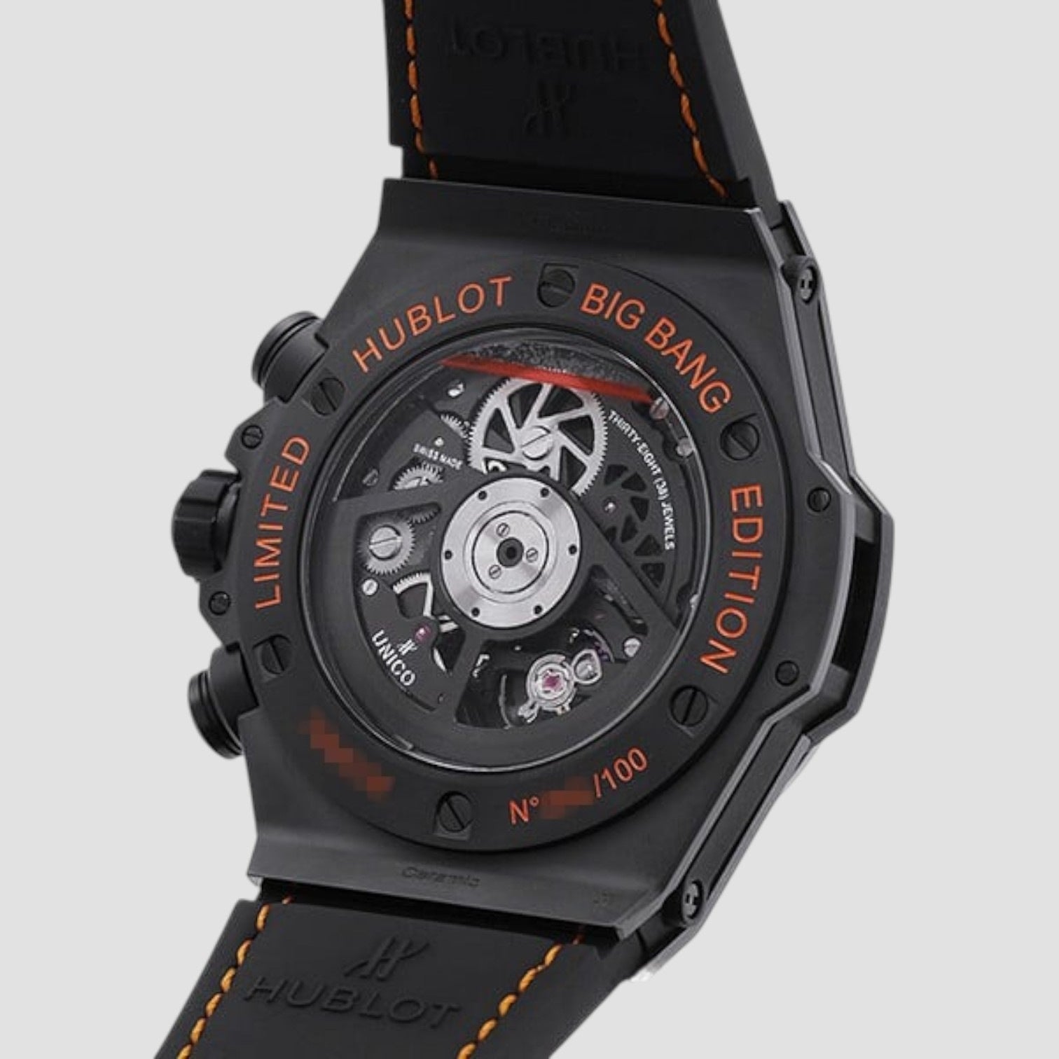 Big Bang Unico All Black Orange