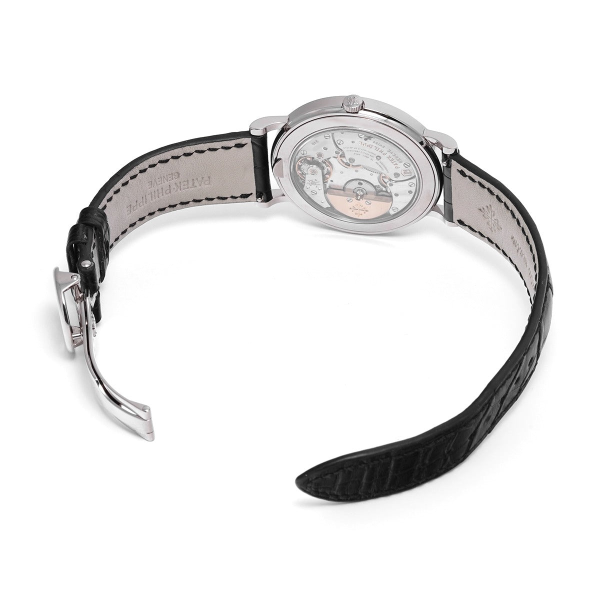 Perpetual Calendar Black Dial 18K White Gold