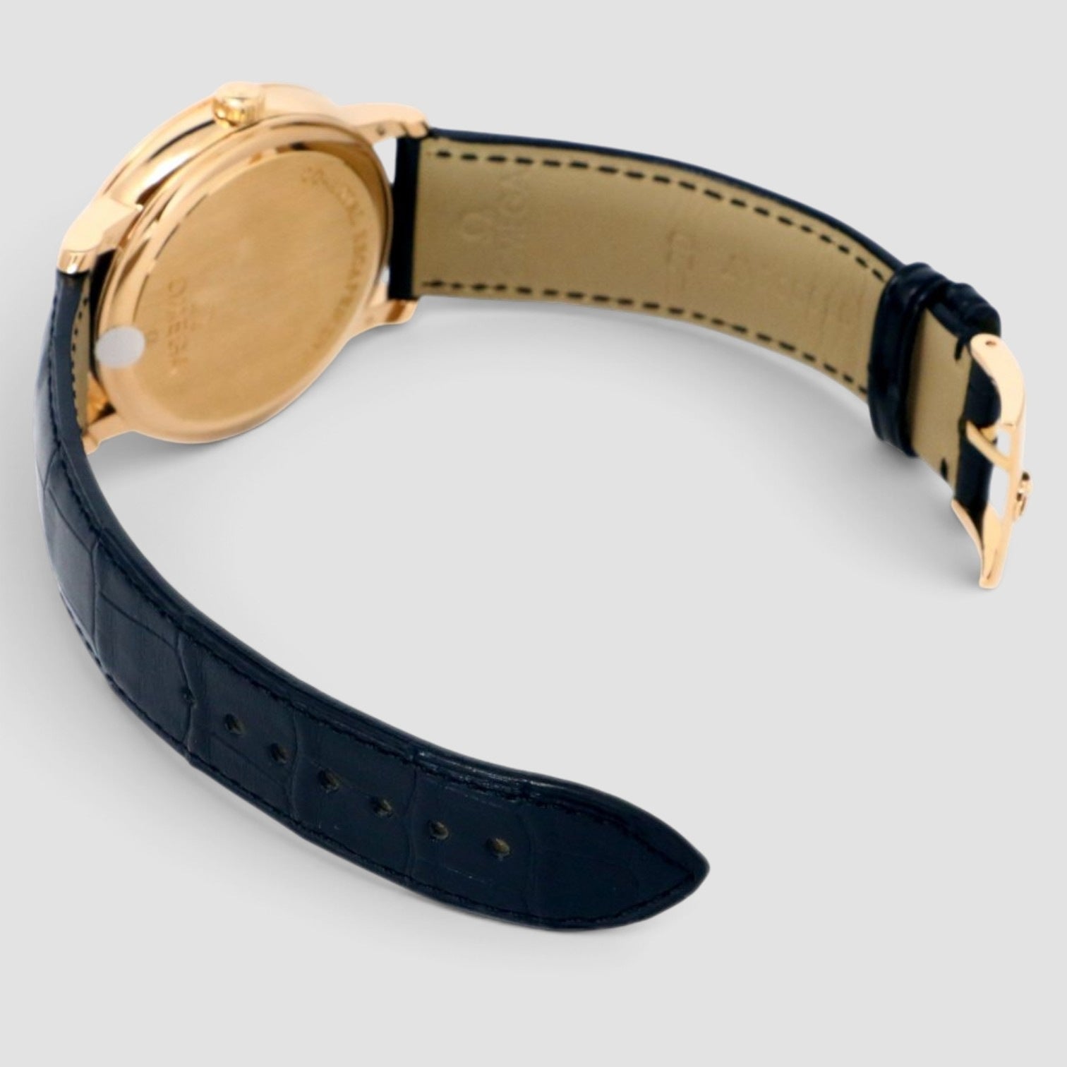 De Ville Prestige 39mm Rose Gold Black Dial