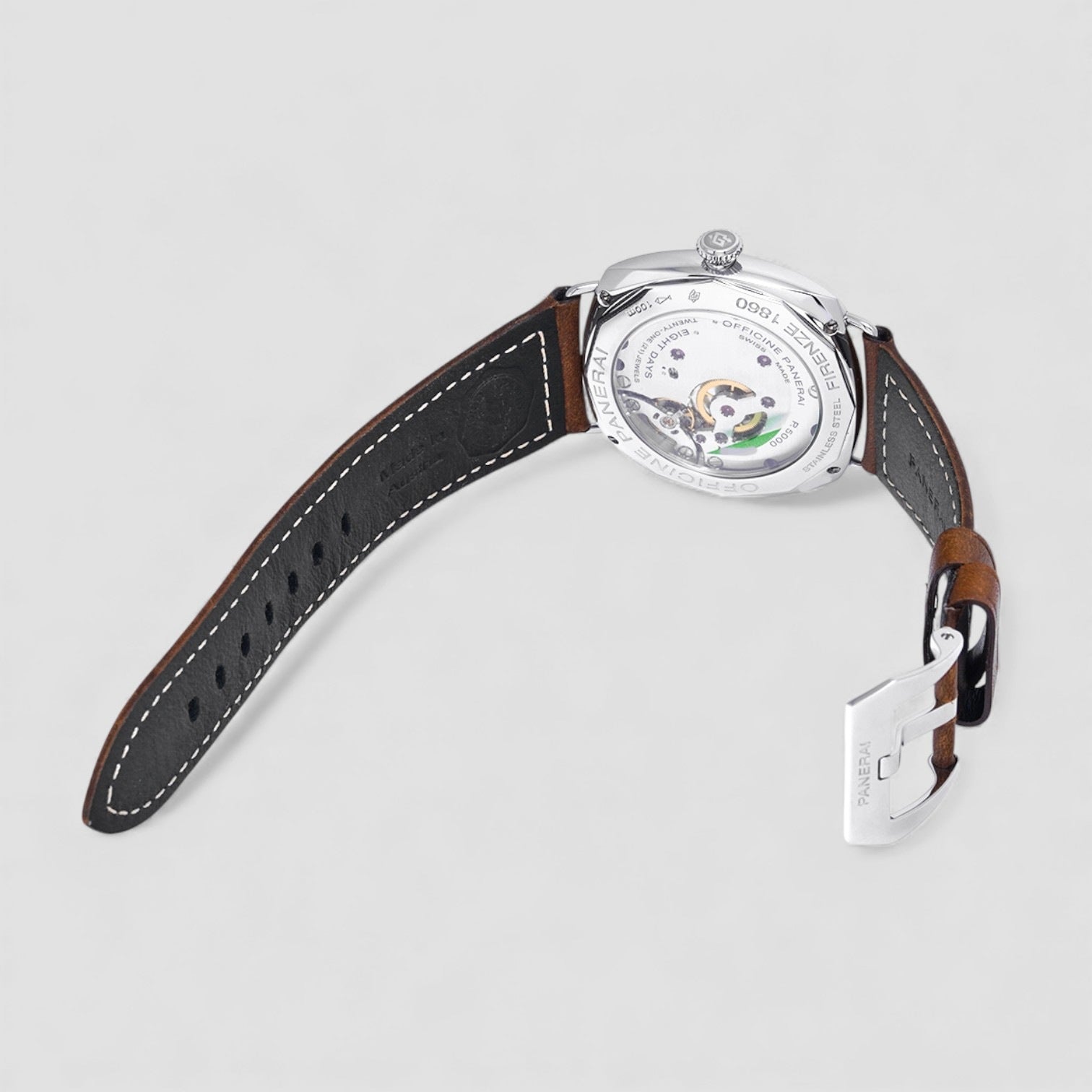 Radiomir Black Seal 8 Day Manual Wind Stainless Steel