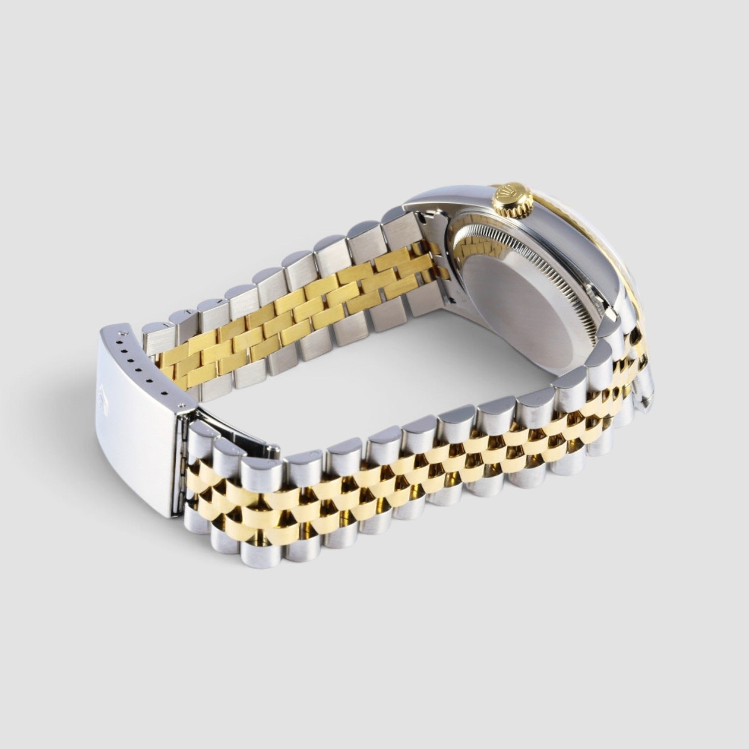 Datejust 36 Champagne Computer Diamond Dial 18K Yellow Gold & Steel