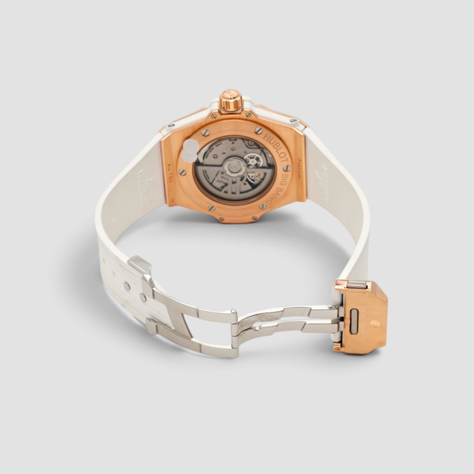 Big Bang One Click King Gold White Diamonds 39mm
