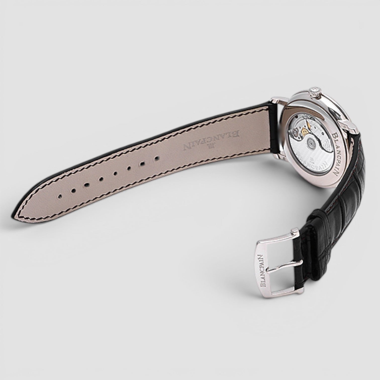 Villeret Ultra-Slim Ultraplate 40mm White Gold Grey Dial