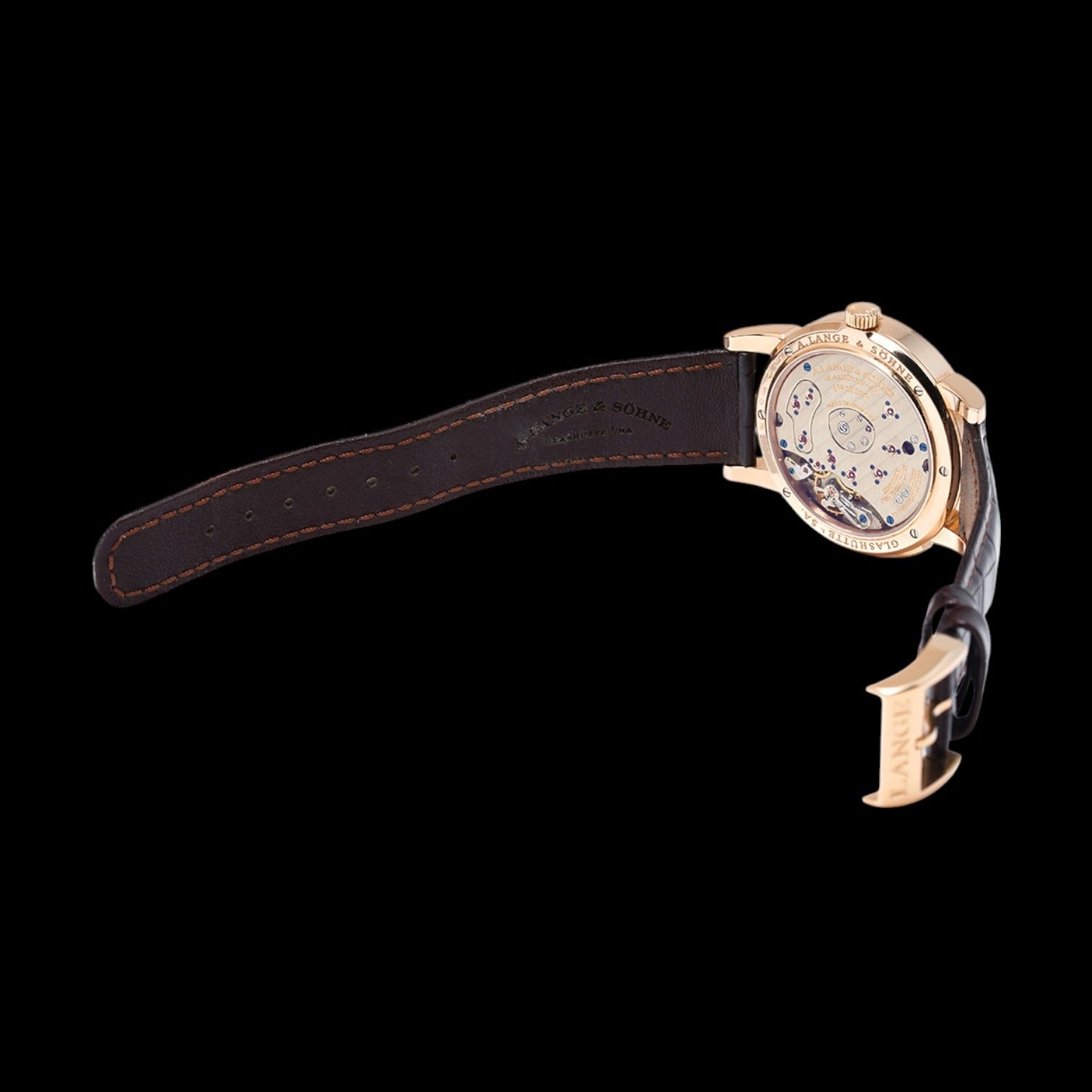 Lange 1 18K Rose Gold Silver Dial