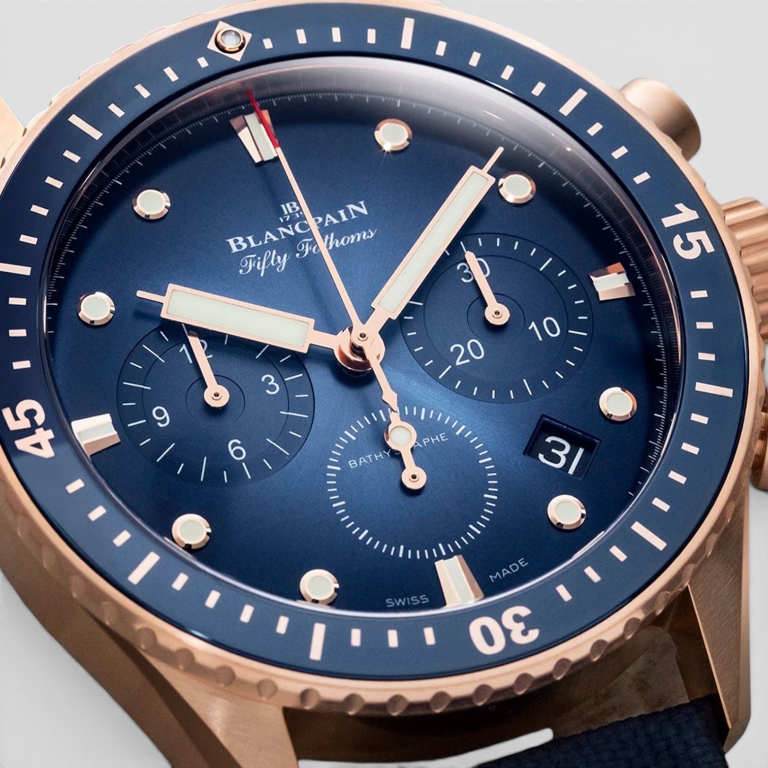 Fifty Fathoms Bathyscaphe Chronographe Flyback 43