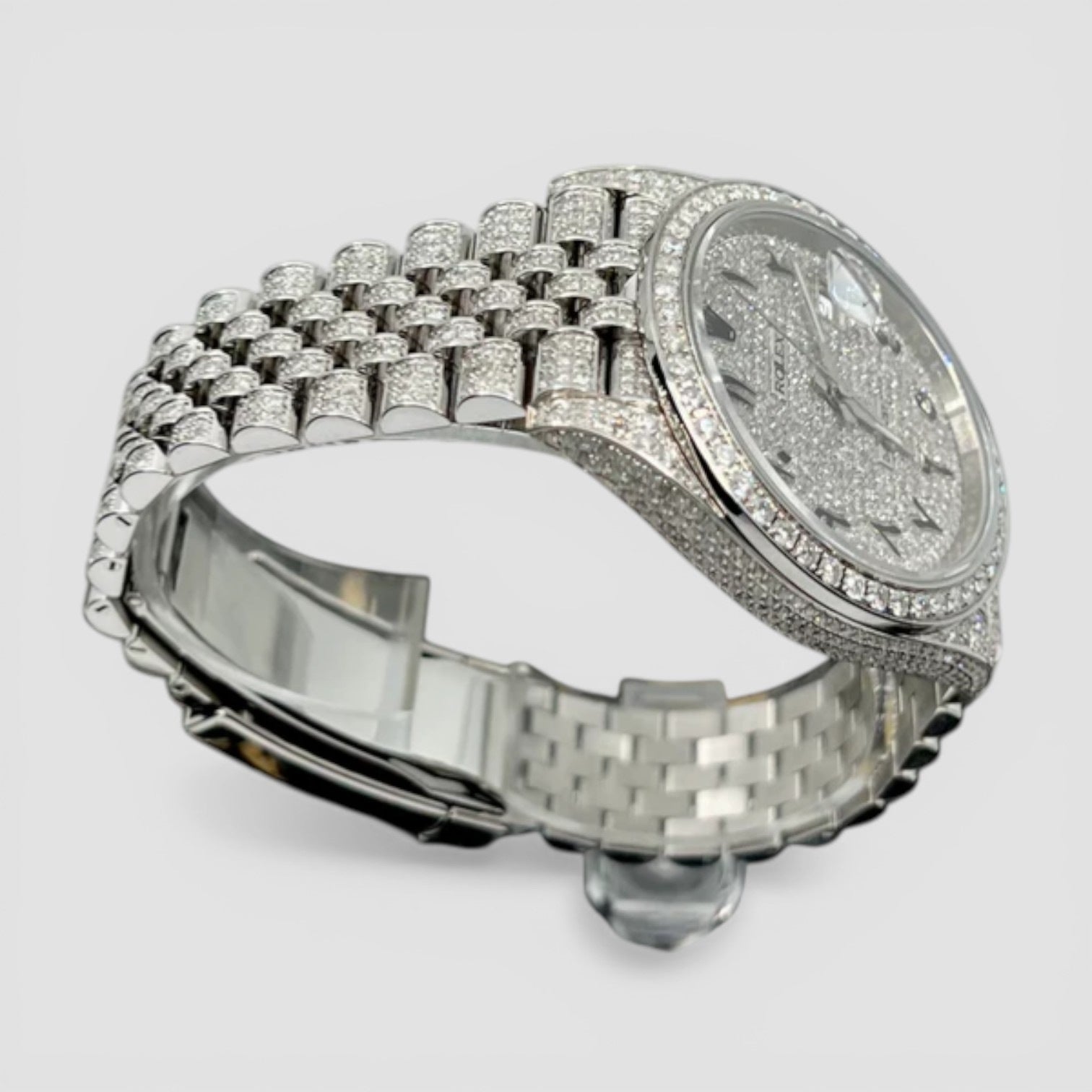 DATEJUST 41MM - ARABIC FULL ICED JUBILEE