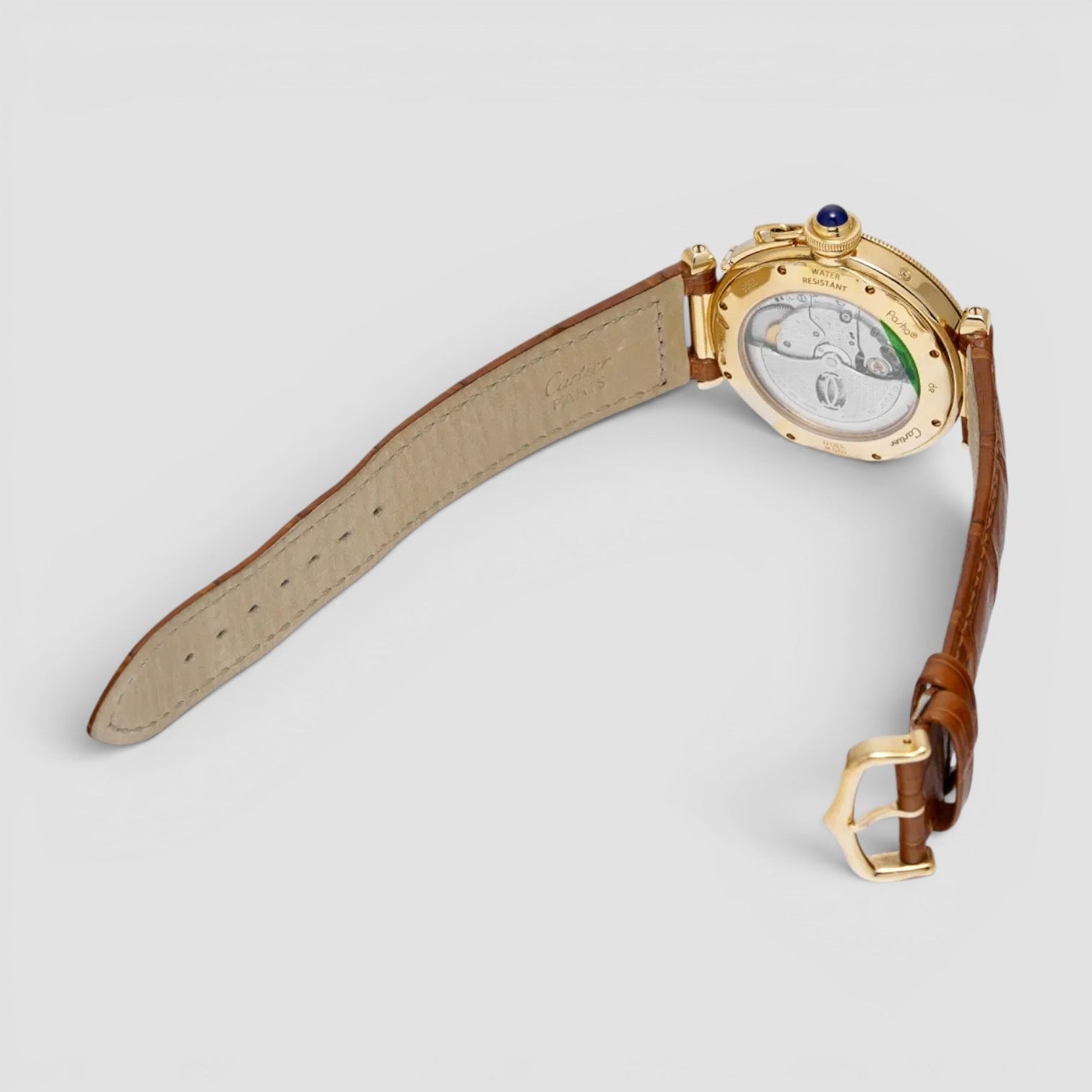 Pasha de Cartier Power Reserve GMT 18K Yellow Gold