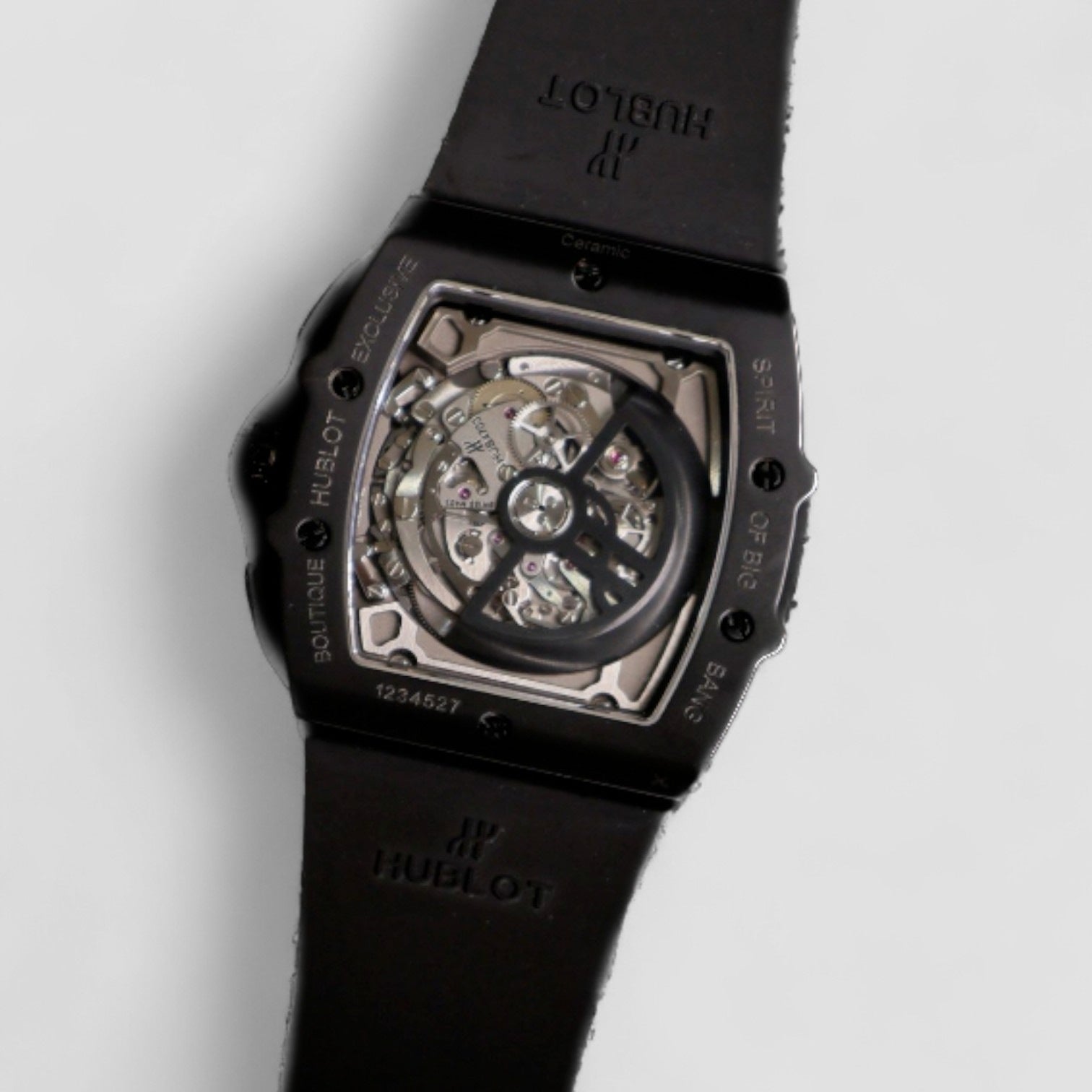 Spirit of Big Bang All Black Yellow Boutique Exclusive Men's Watch