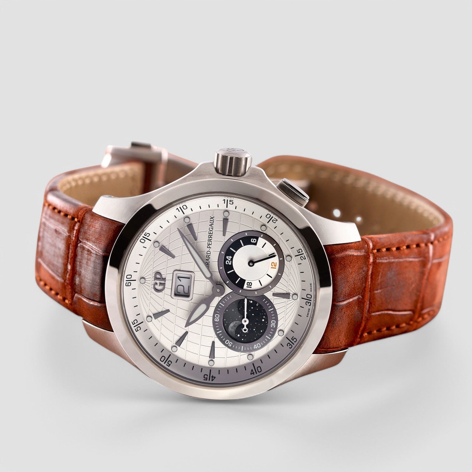 Traveller Dual Time Automatic Men's Watch