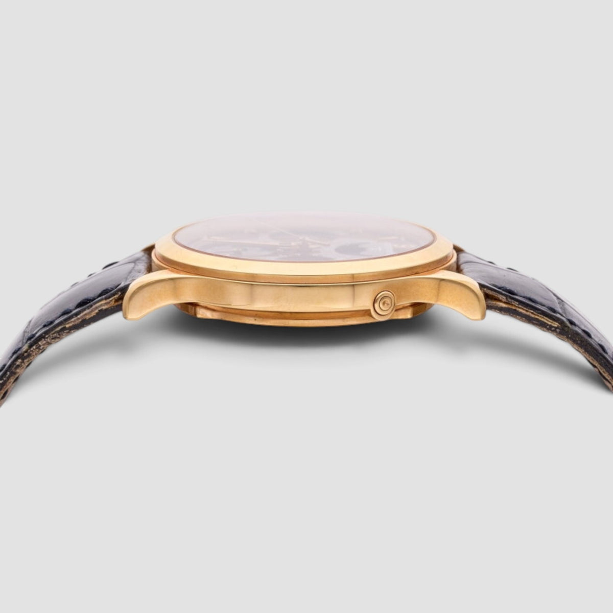 Master Control 37mm Rose Gold Perpetual Calendar Black Dial