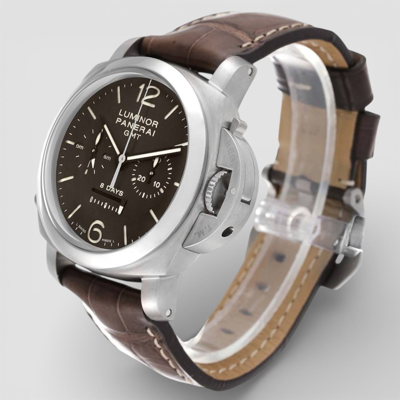 Luminor 1950 8 Days Chrono Monopulsante Gmt