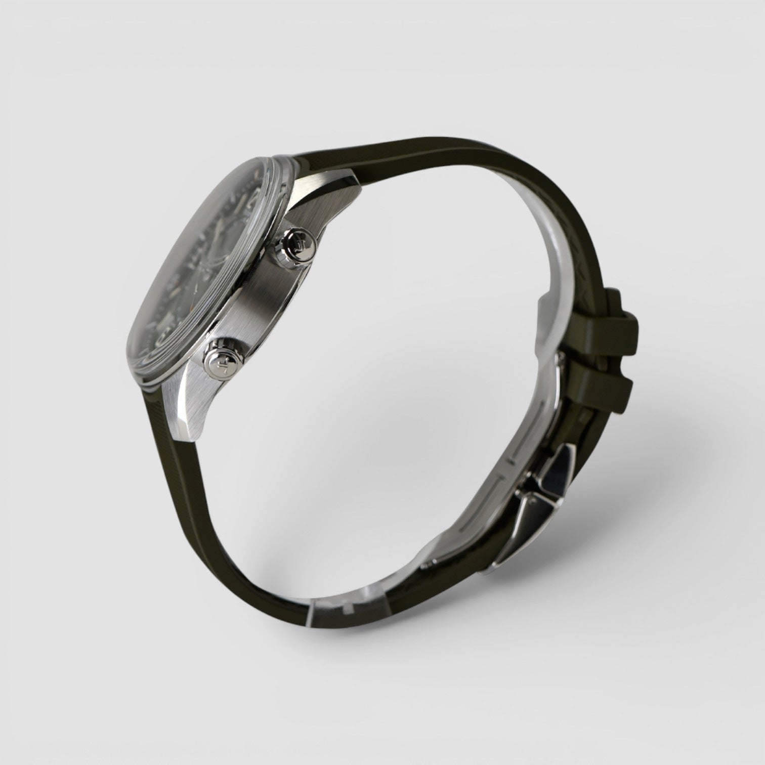 Polaris Date Green Dial