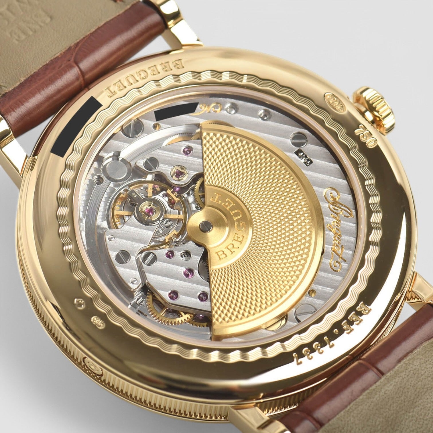 Classique Day & Date Moonphase 18K Yellow Gold Silver Dial