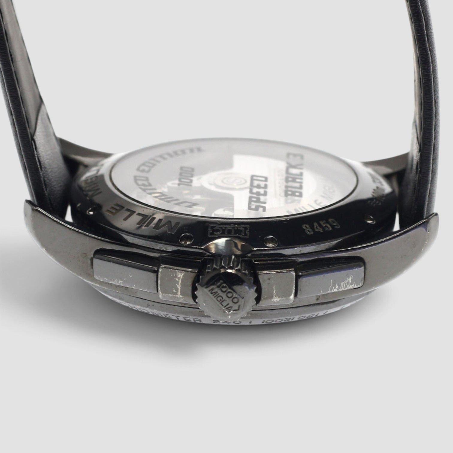 Mille Miglia Gran Turismo Speed Black 3 XL DLC Steel Black Dial