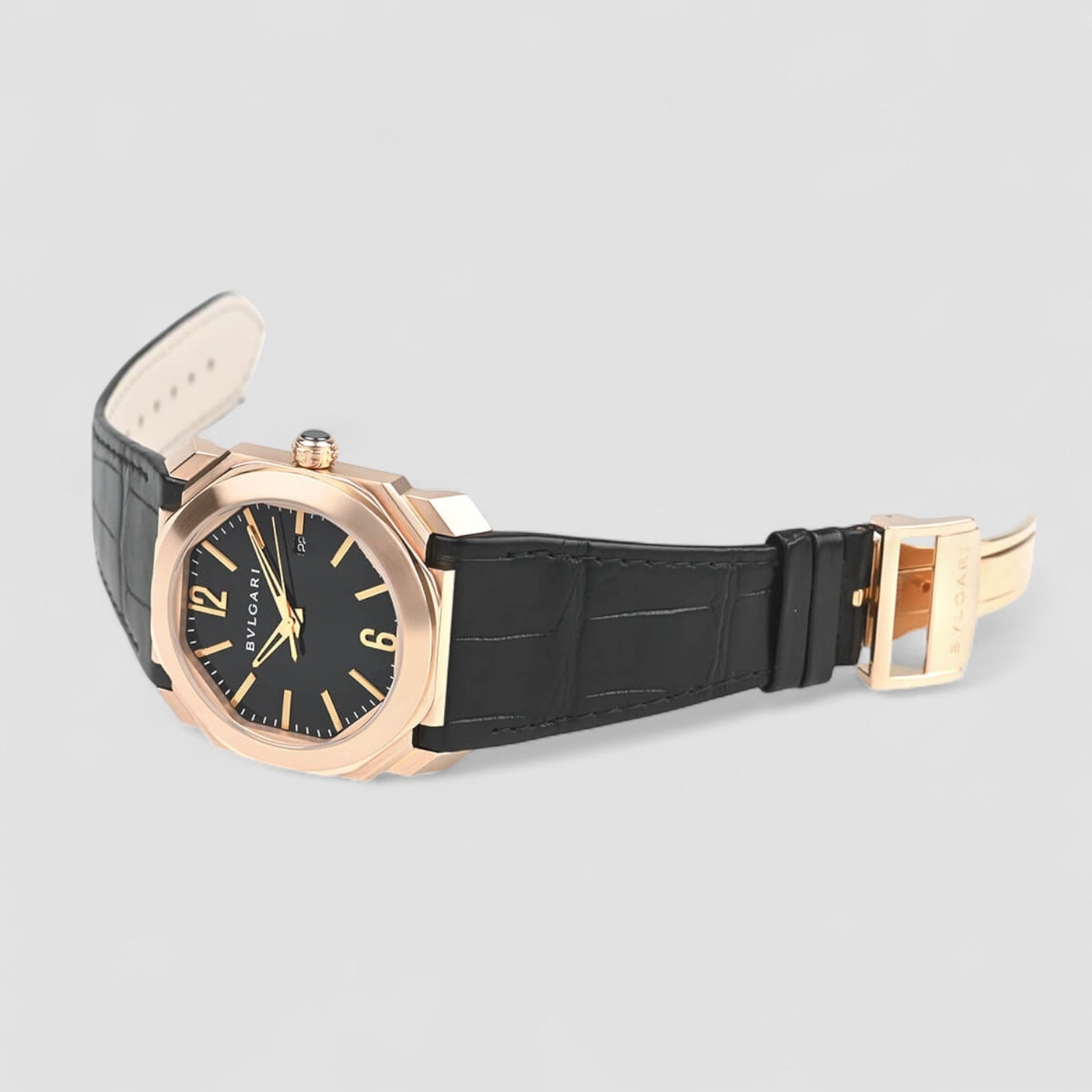Octo Solotempo Black Dial Automatic Men's Watch