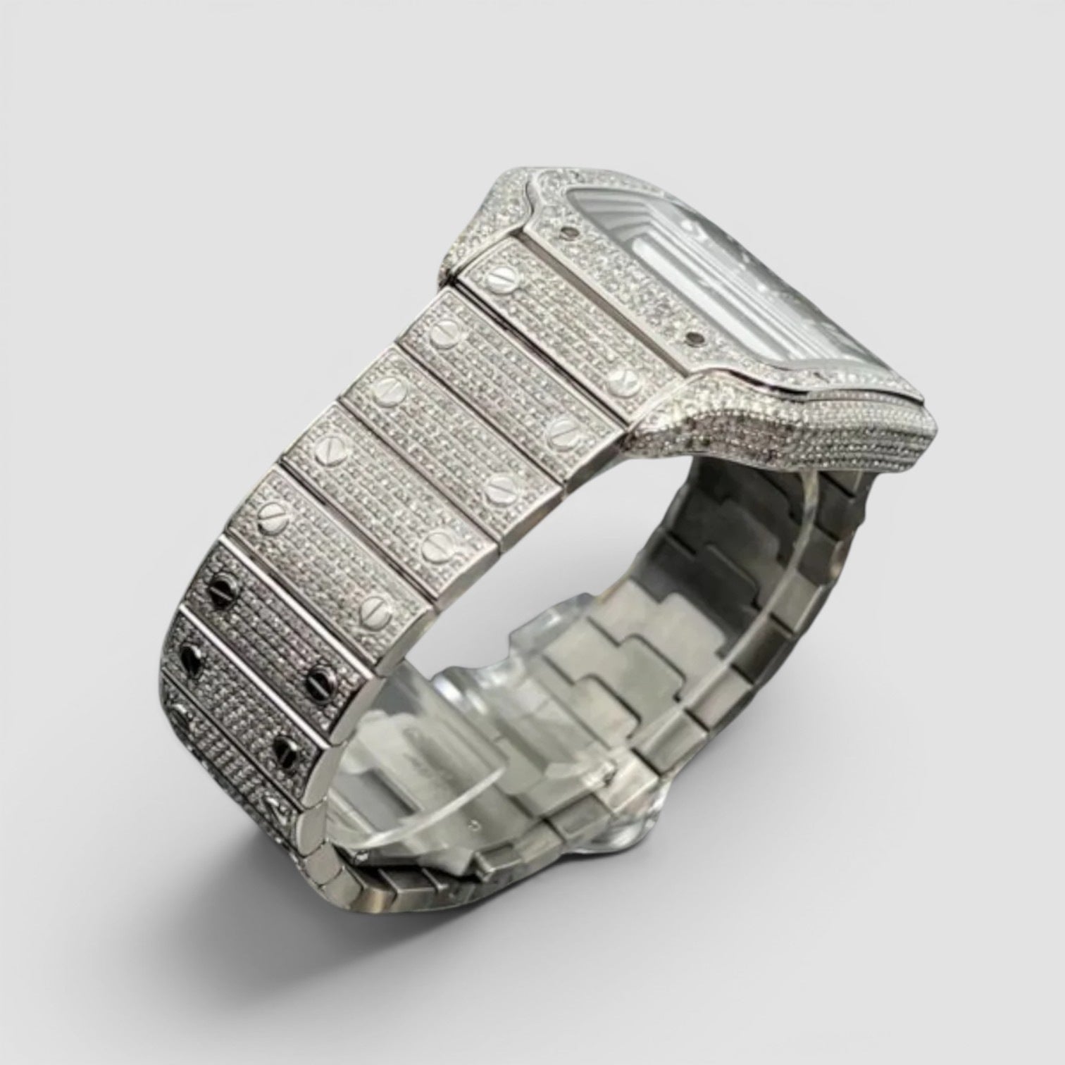Santos Iced Out Diamond