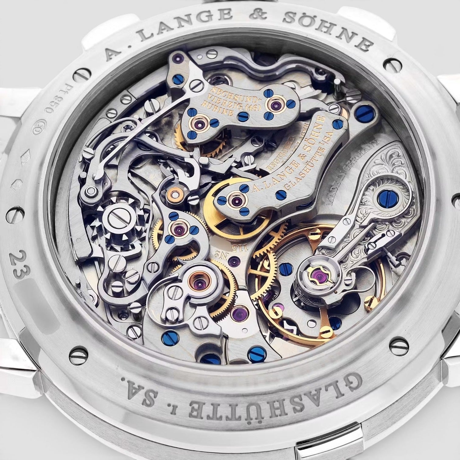 Datograph Up / Down Flyback Platinum