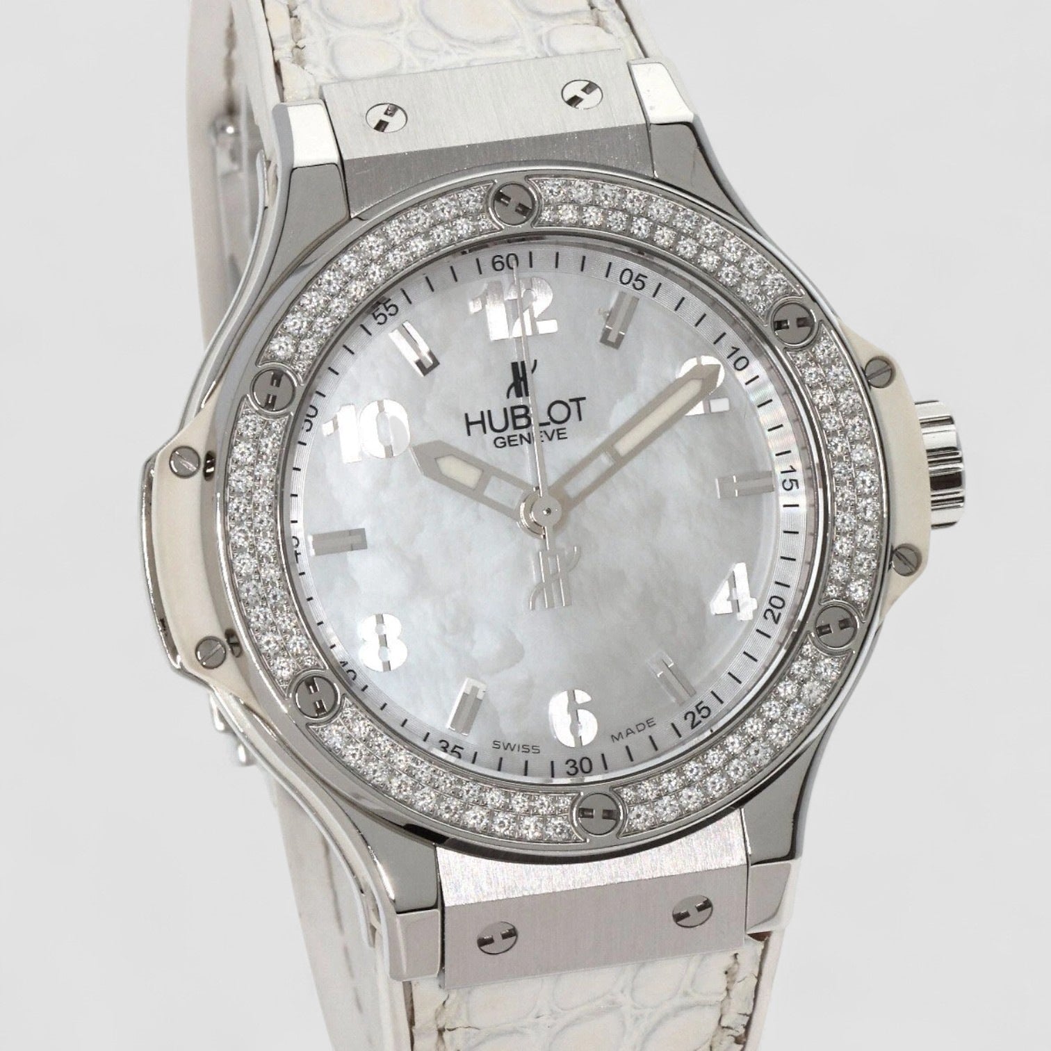 Big Bang All White Mother of Pearl Watches