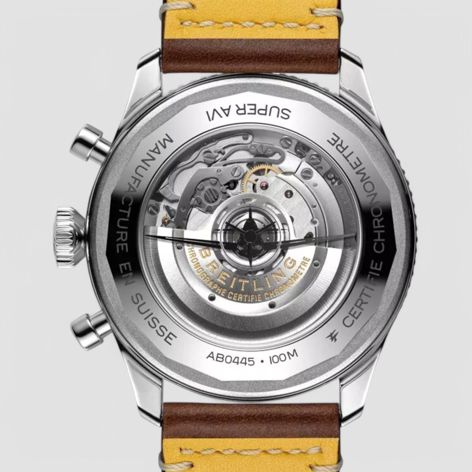 Super AVI Chronograph Automatic Chronometer Green Dial Watch