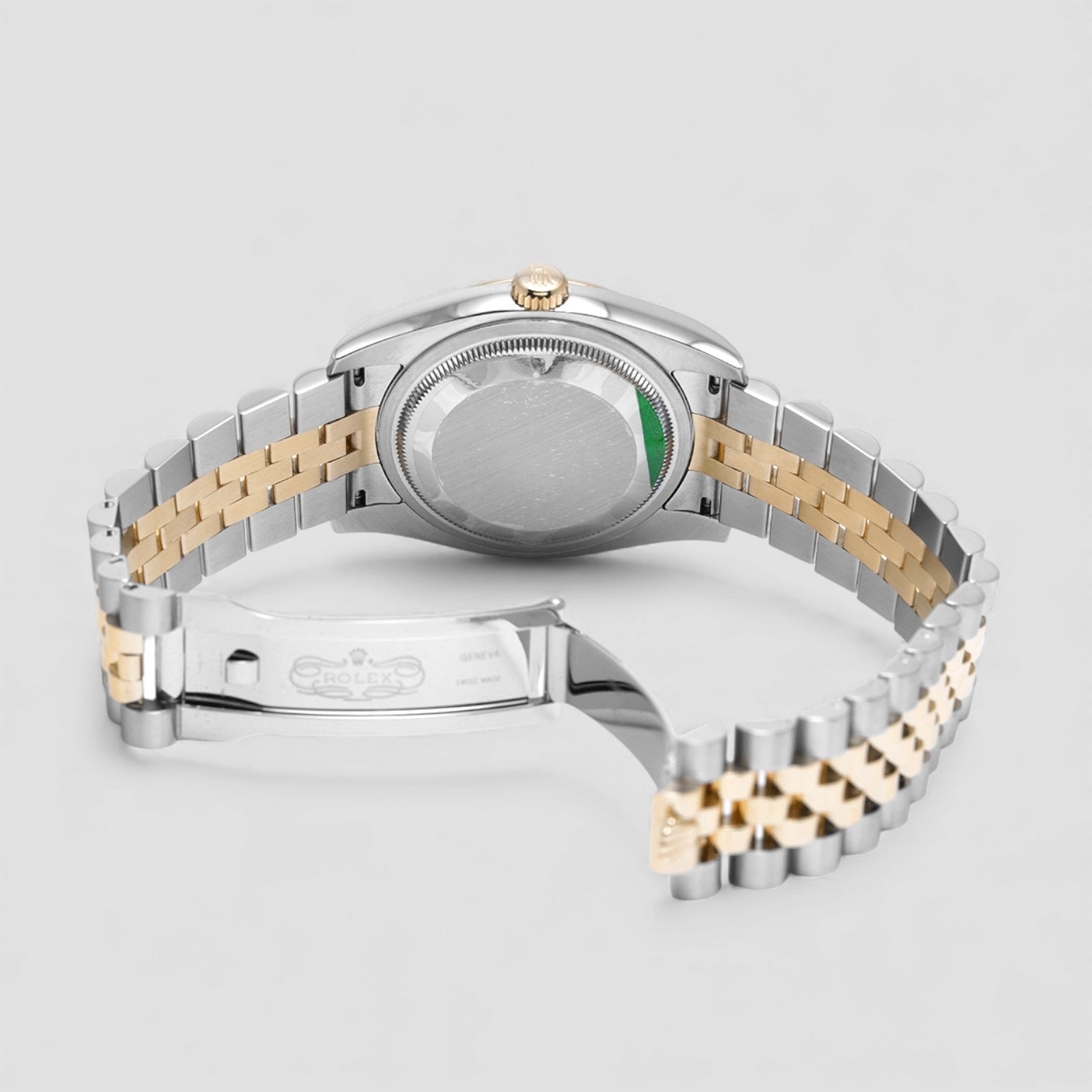 Datejust 36 Rolesor Yellow Fluted / Jubilee / Black Computer Roman