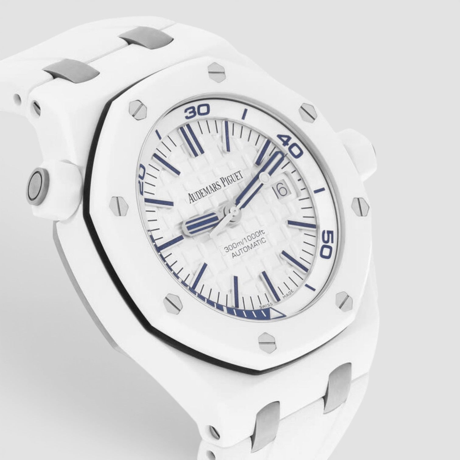Royal Oak Offshore Diver 42mm White Ceramic