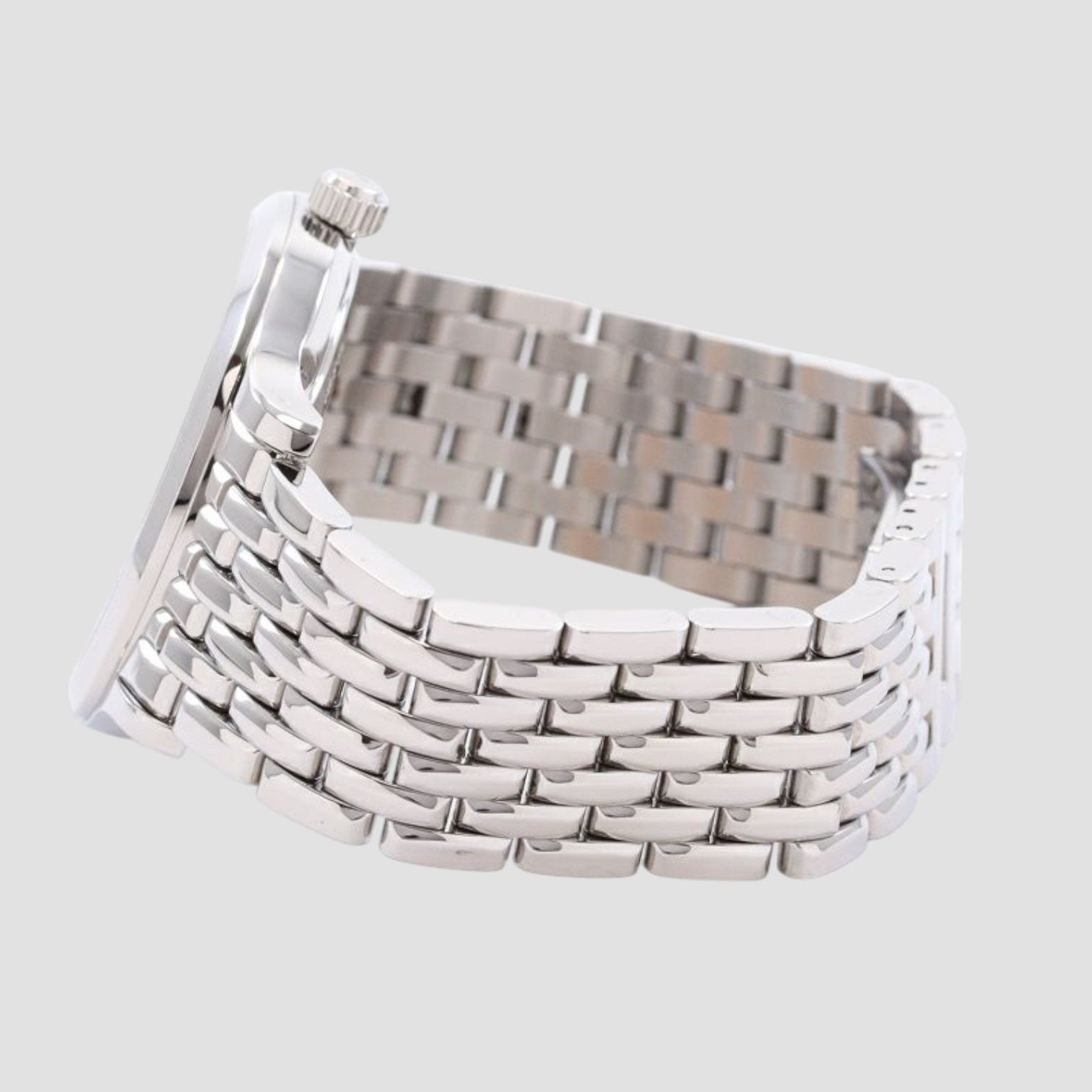 Master Control Reserve de Marche Silver Dial Stainless Steel Men's Watch