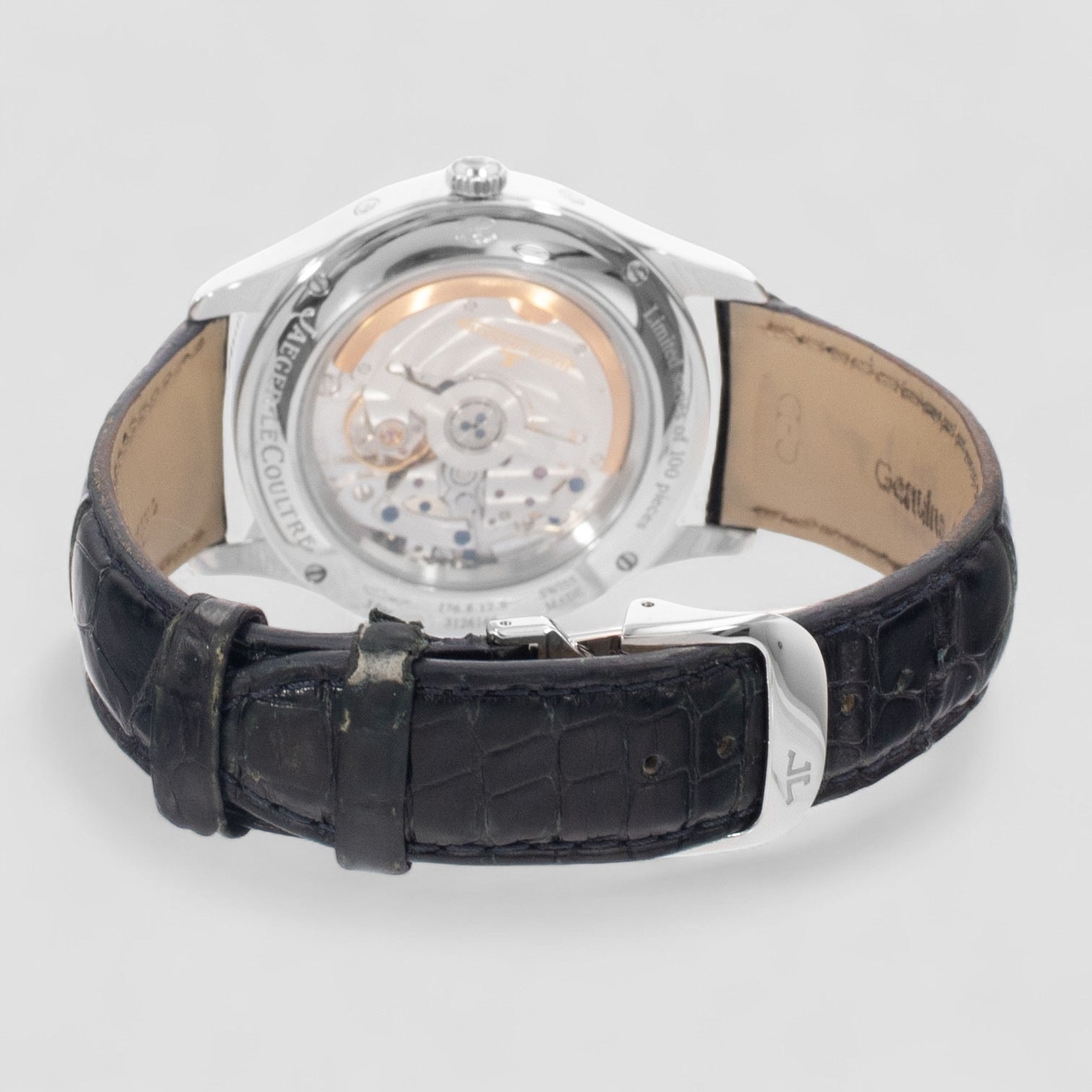 Master Calendar Blue Steel Mens Watch