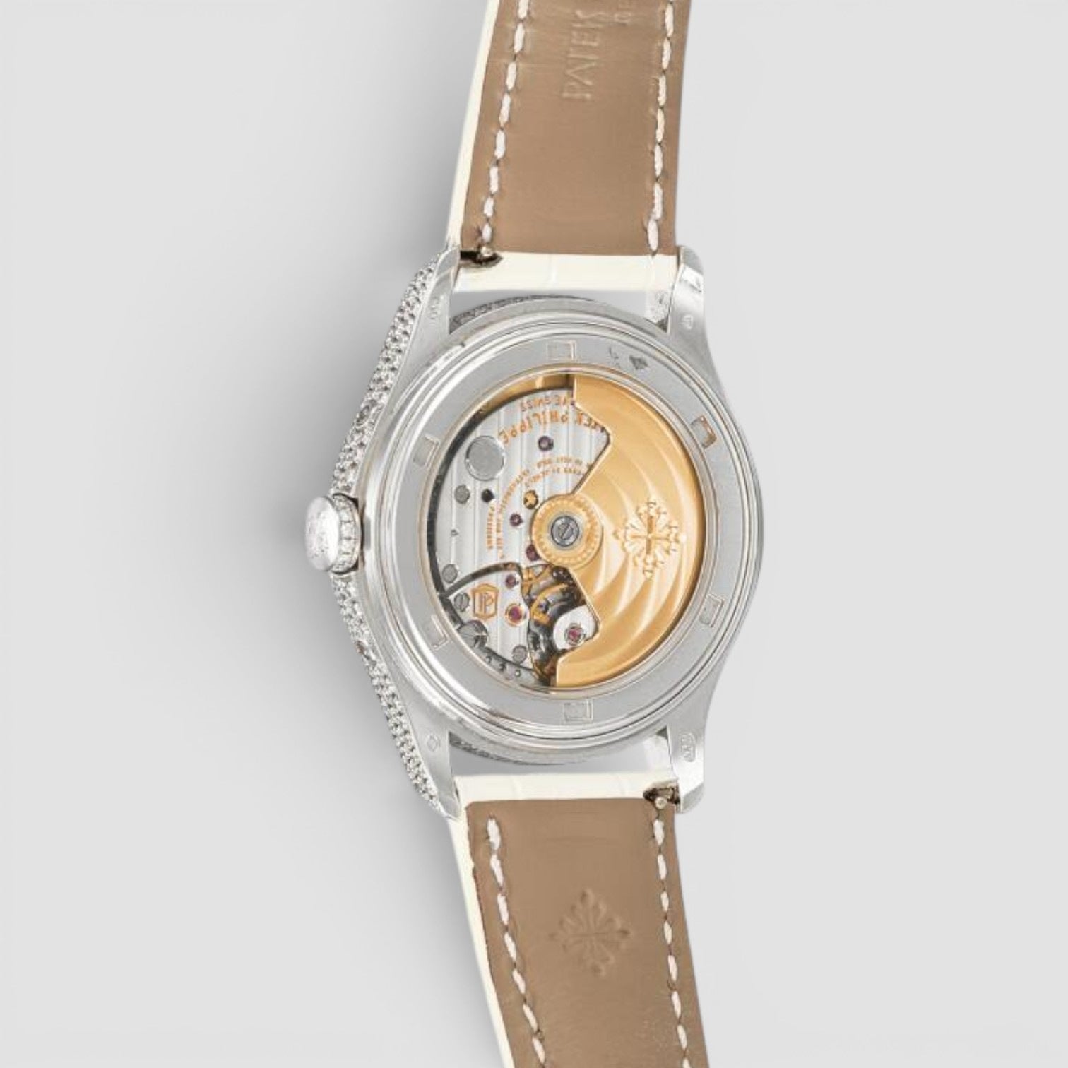 Annual Calendar Moon Phase Diamond Bezel