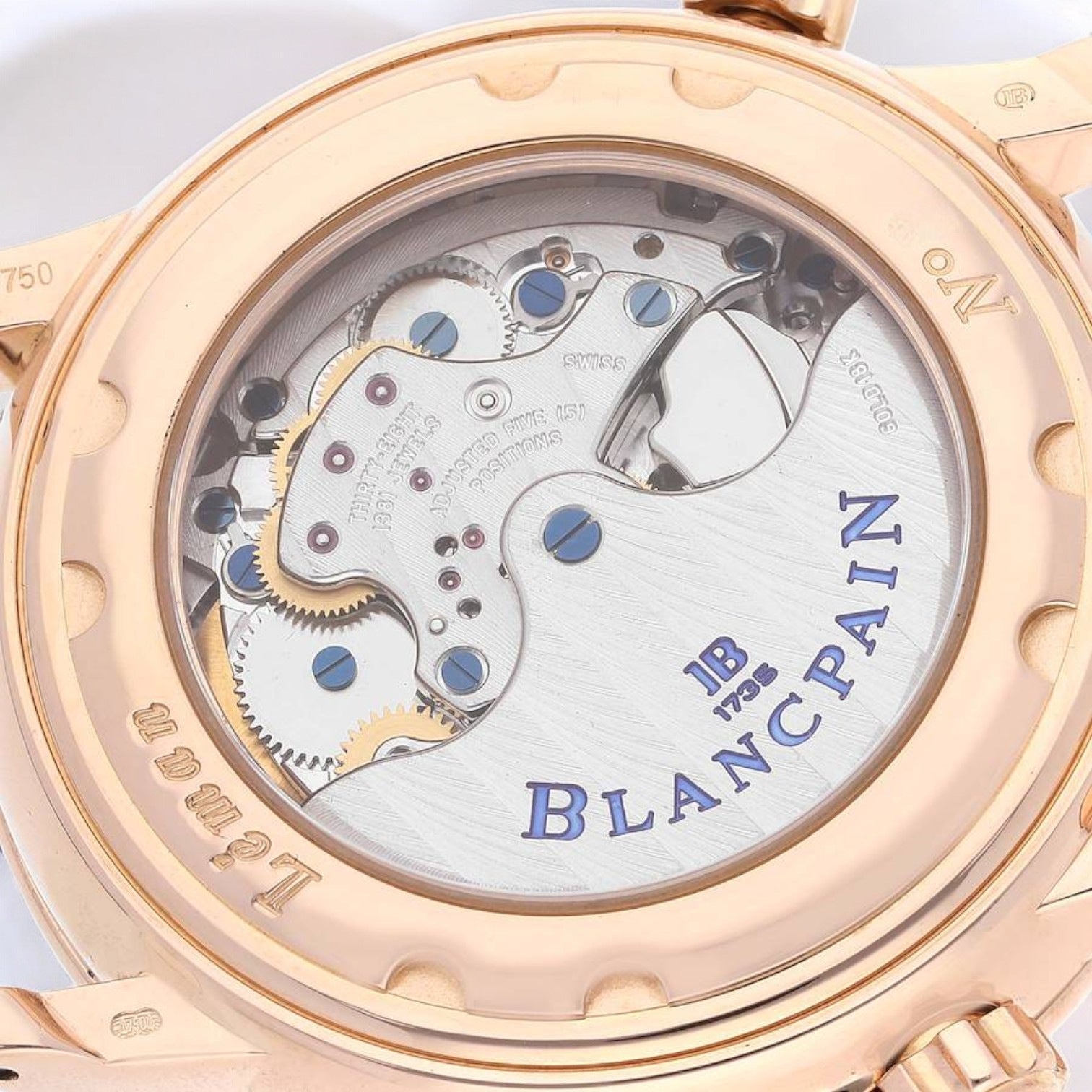 Leman Reveil GMT Alarm Rose Gold Mens Watch