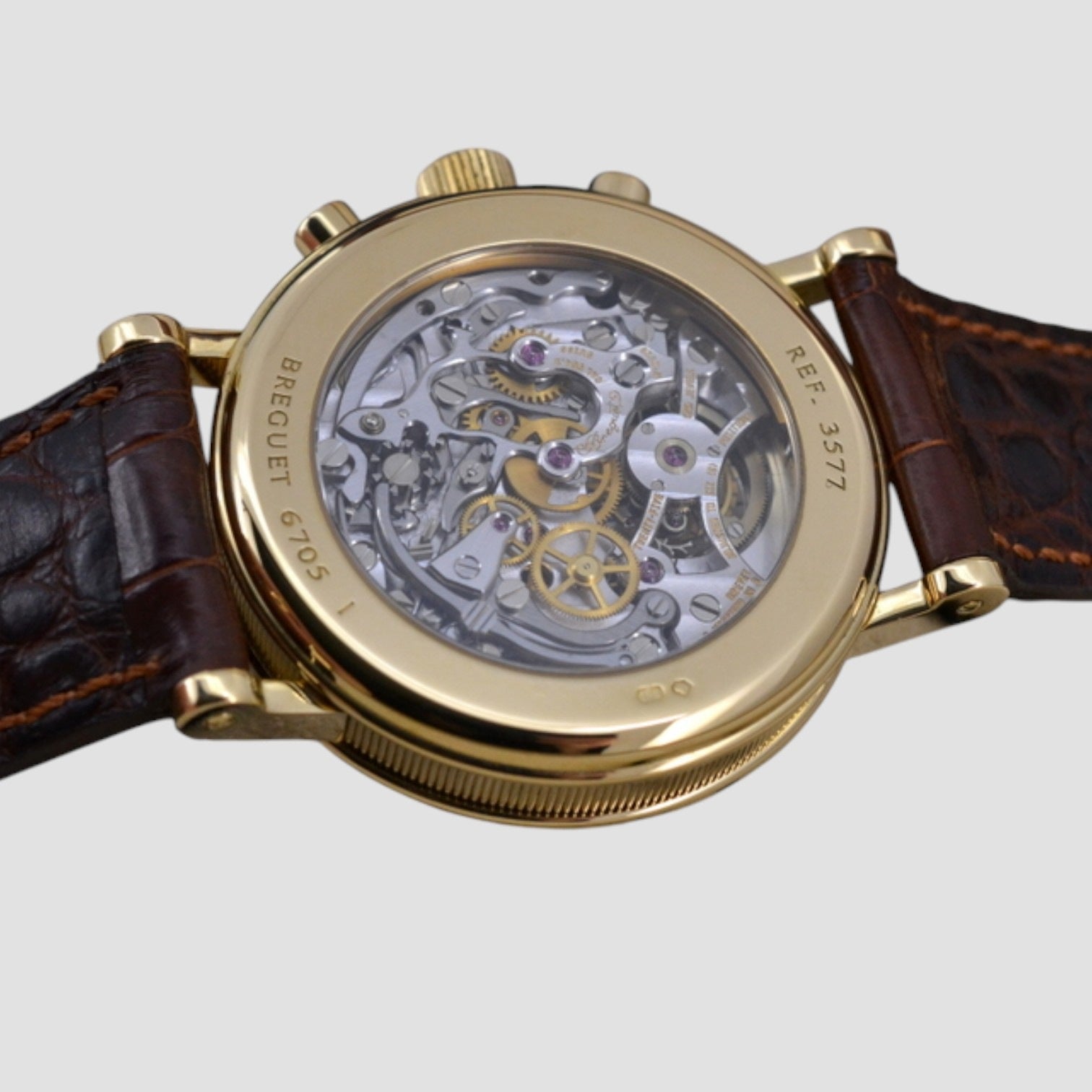 Tourbillon Chronograph 18K Yellow Gold