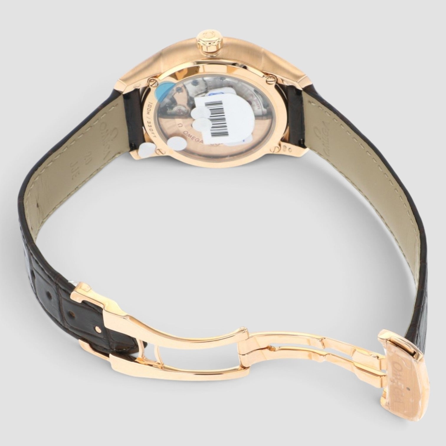 De Ville Co-Axial 41mm Rose Gold Brown Dial