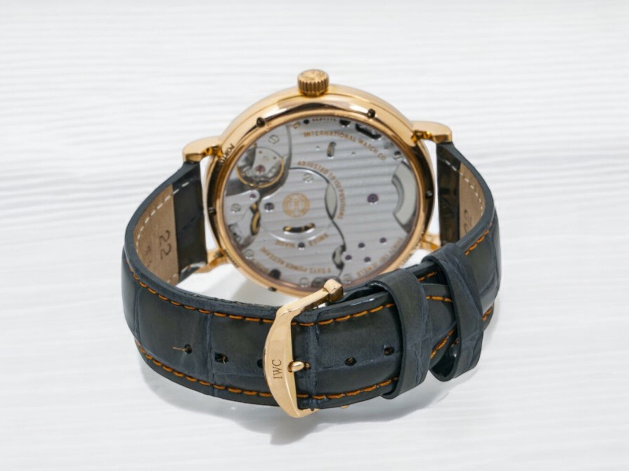 Portfino 18kRose Gold Eight Days Manual 45MM