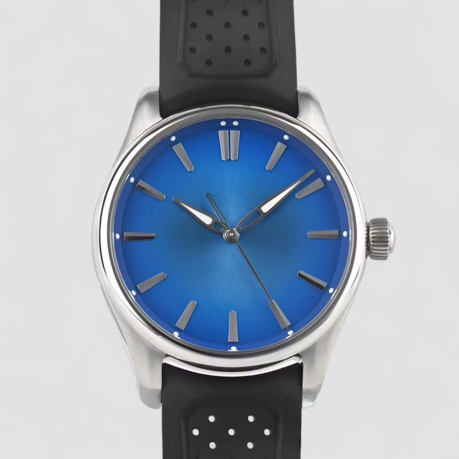 Pioneer Center Seconds SS Arctic Blue Fume Dial