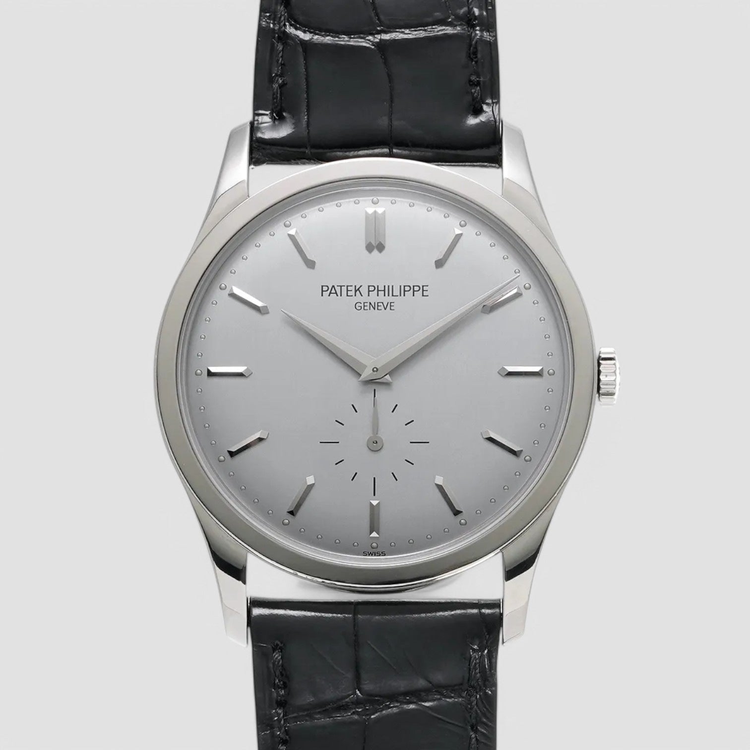 Calatrava 18K White Gold Manual Wind