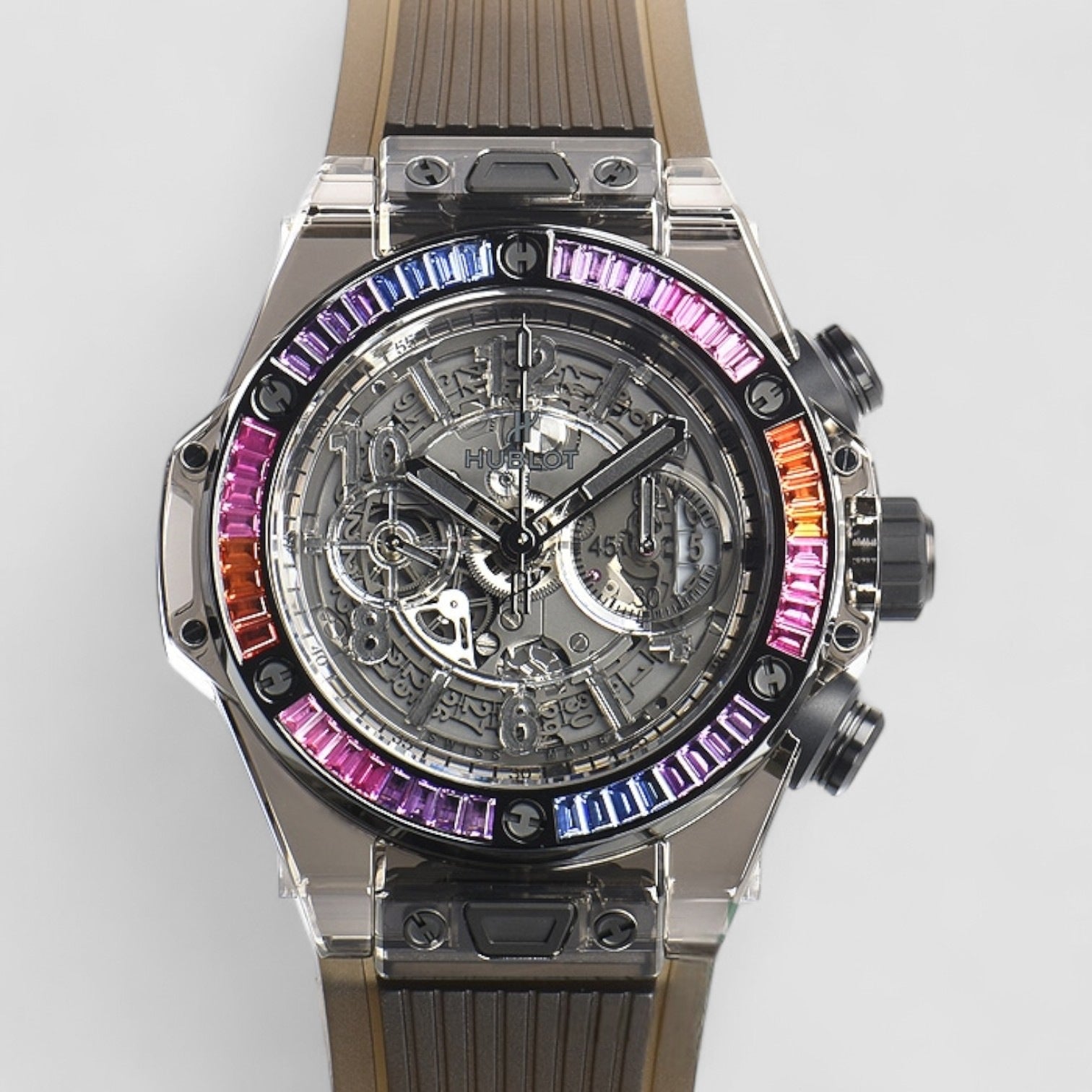 Hublot Unico All Black Sapphire Galaxy Big Bang 45mm 411.JB.4901