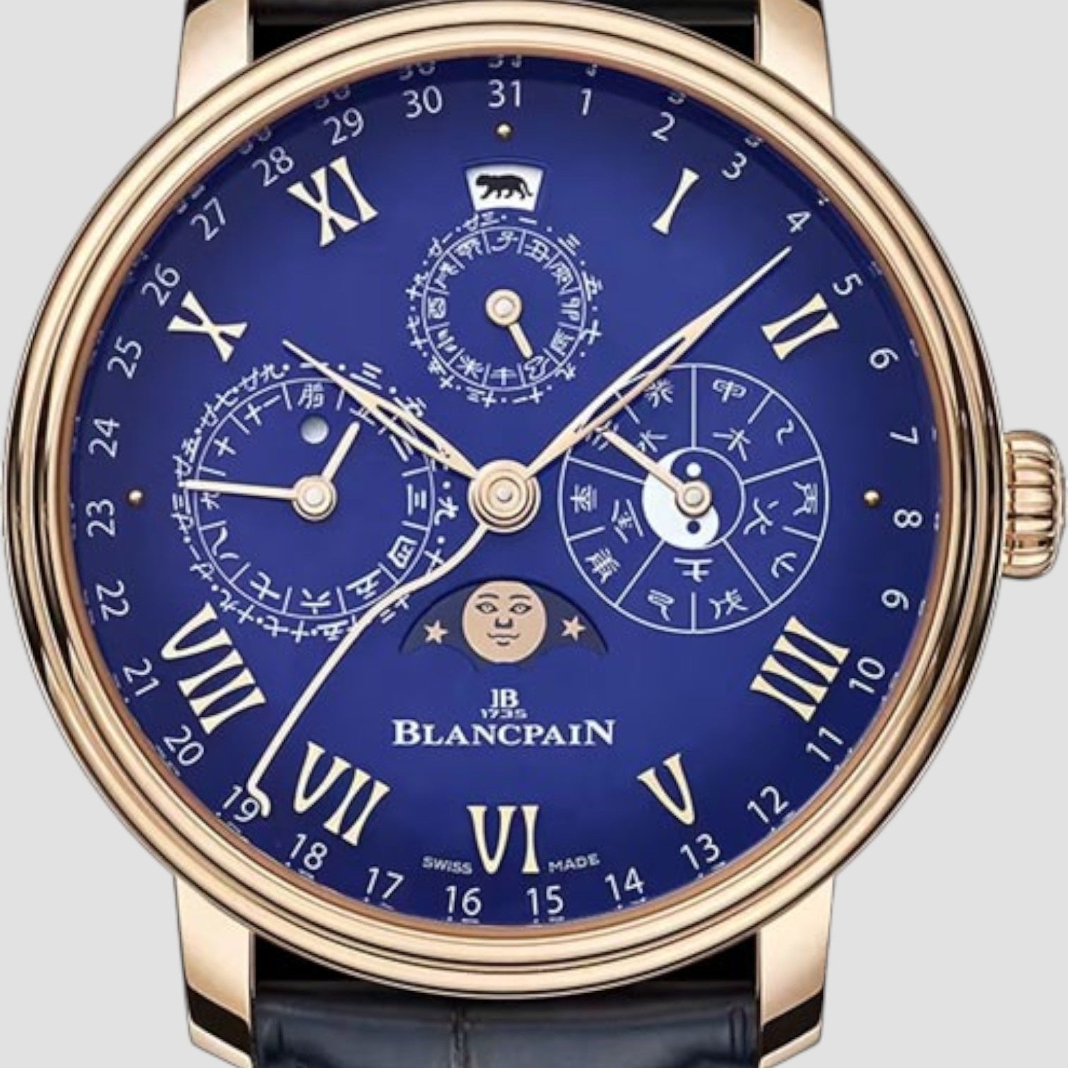 Villeret Calendrier Chinois Traditionnel Men's Watch