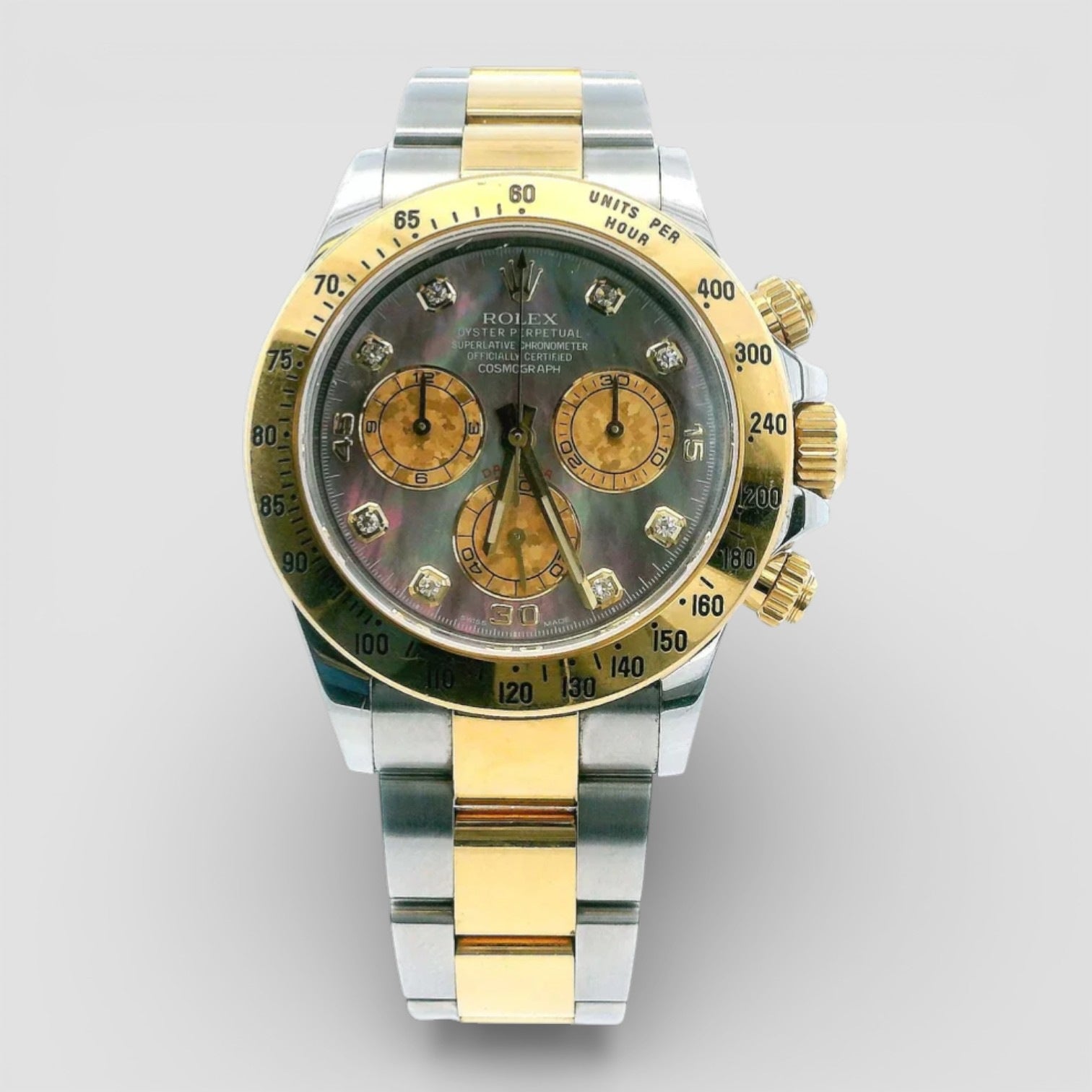 Daytona Two-Tone / Tahitian MOP / Diamond-Set 40mm