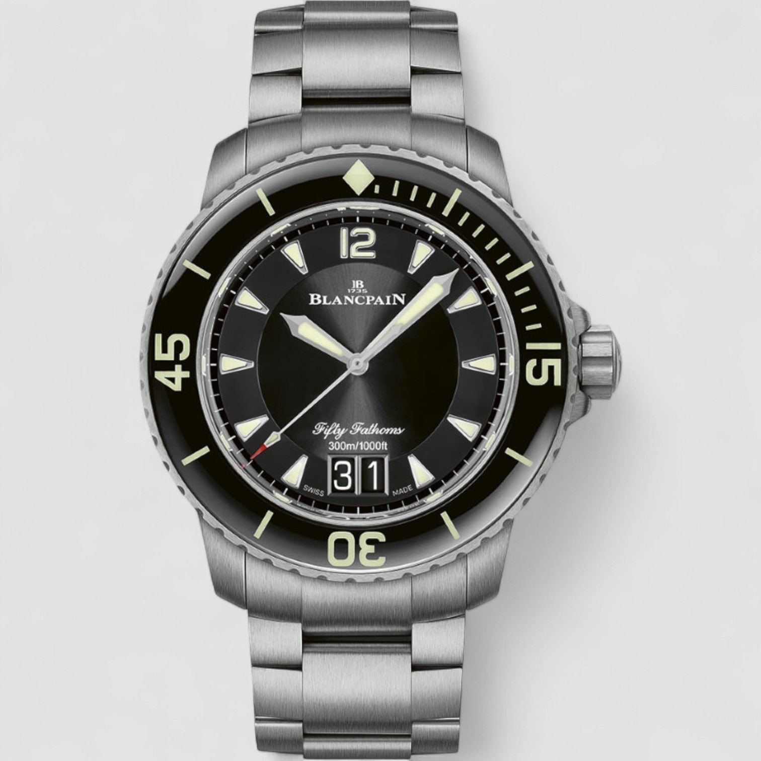 Fifty Fathoms Grande Date 45mm Mens Watch