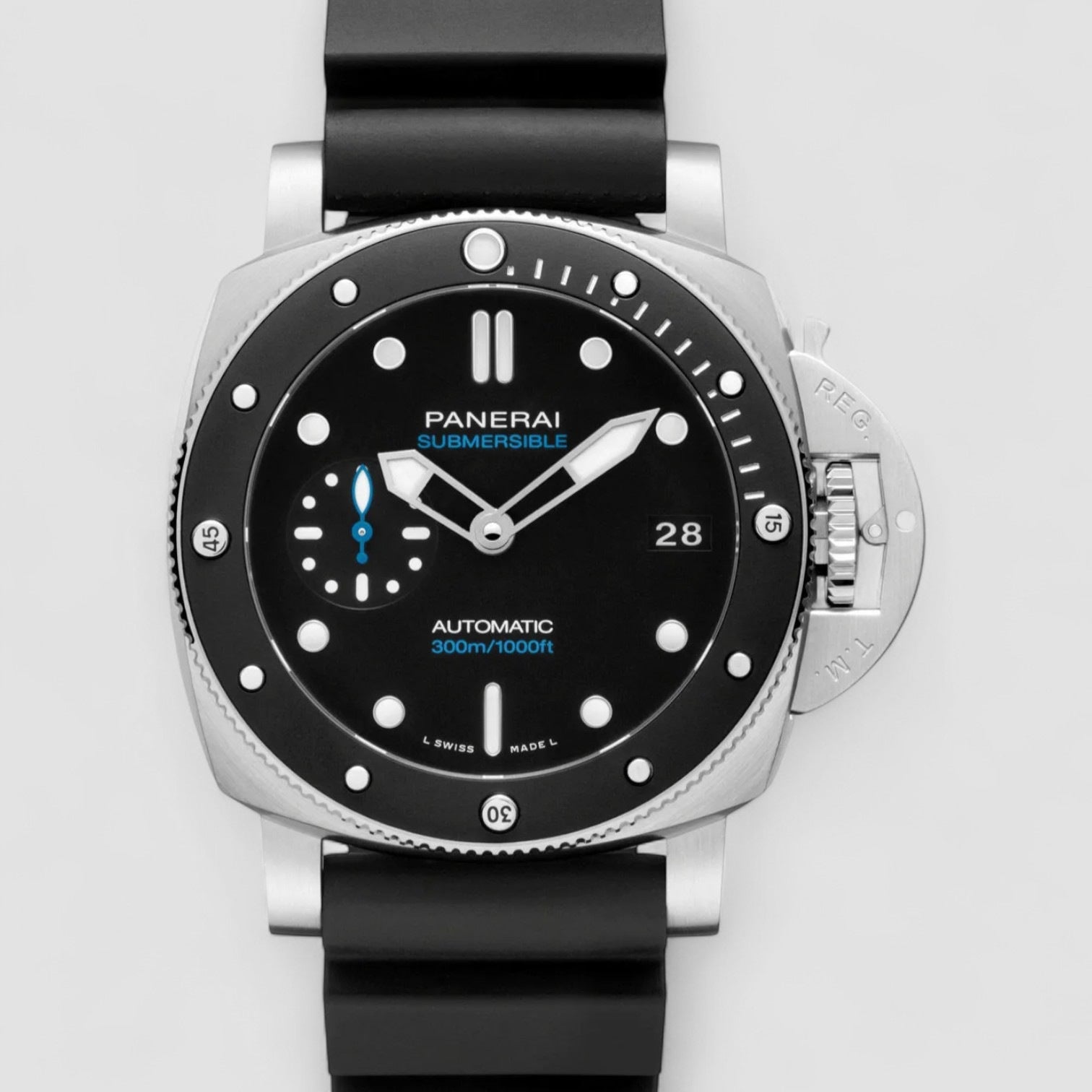 Luminor Submersible 42 3 Days Automatic SS Black Dial