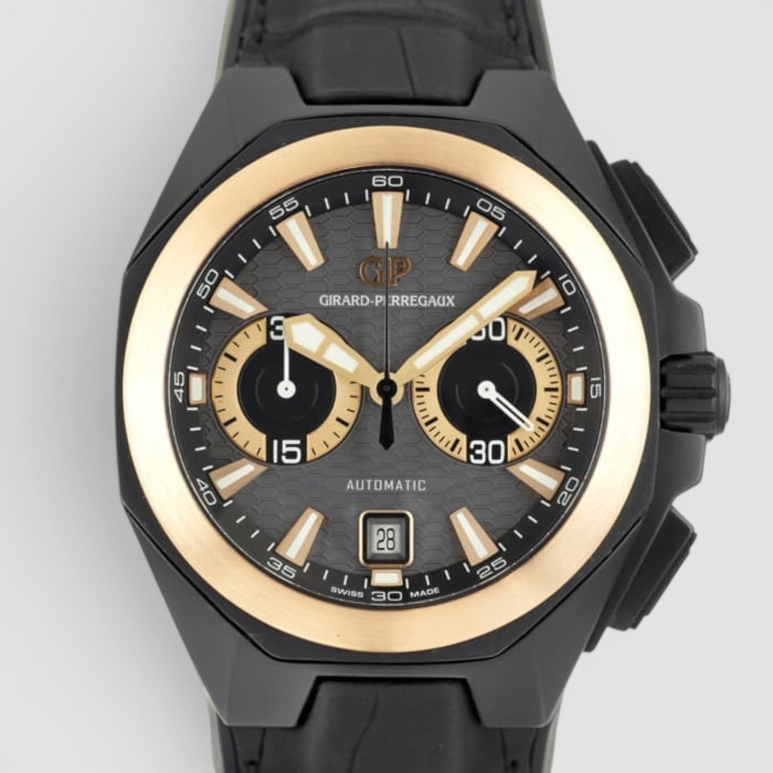 Chrono Hawk Hollywoodland 44mm Ceramic & Rose Gold