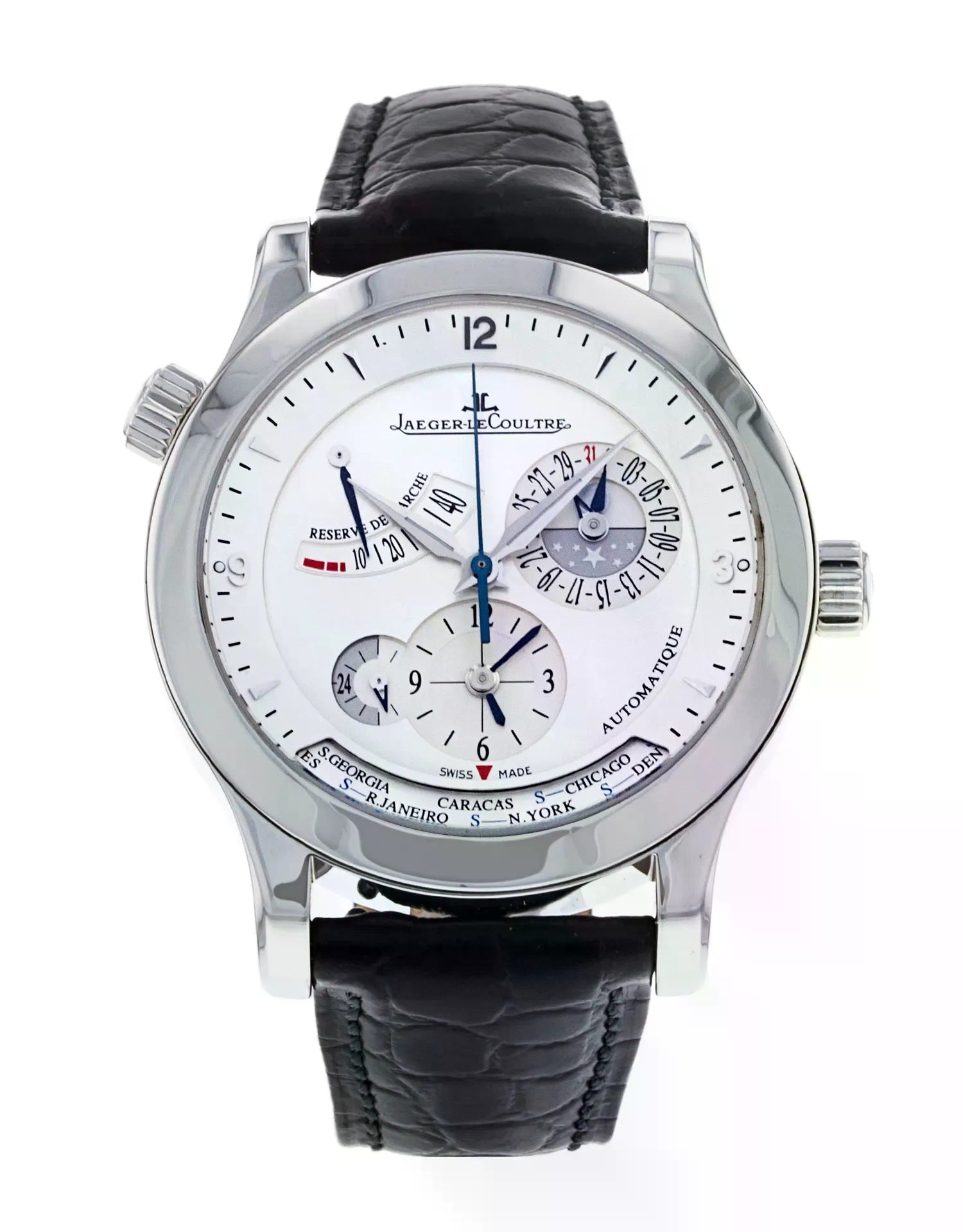 Master Geographic Stainless Steel Automatic