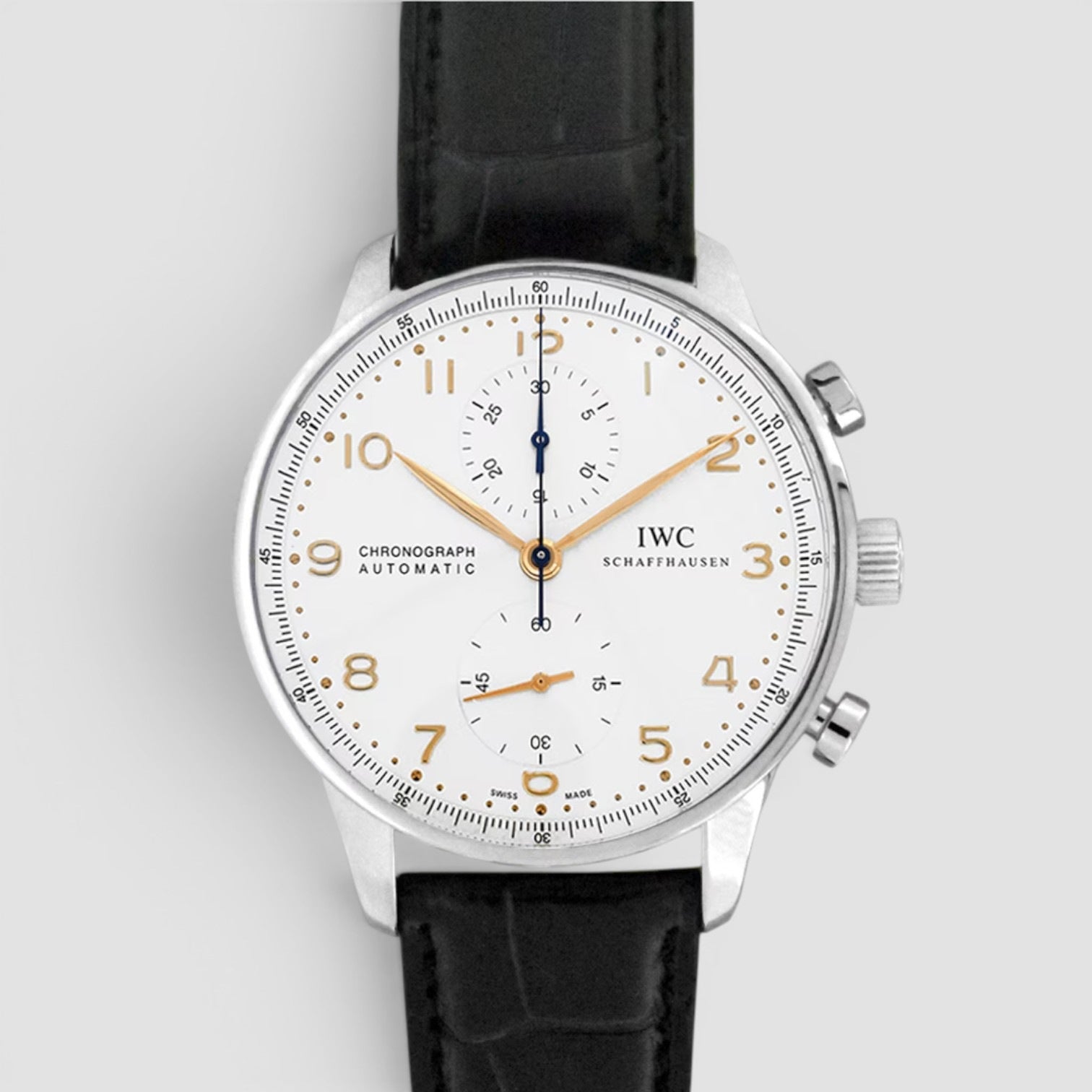 Portugieser Chronograph 41mm Stainless Steel Silver Dial